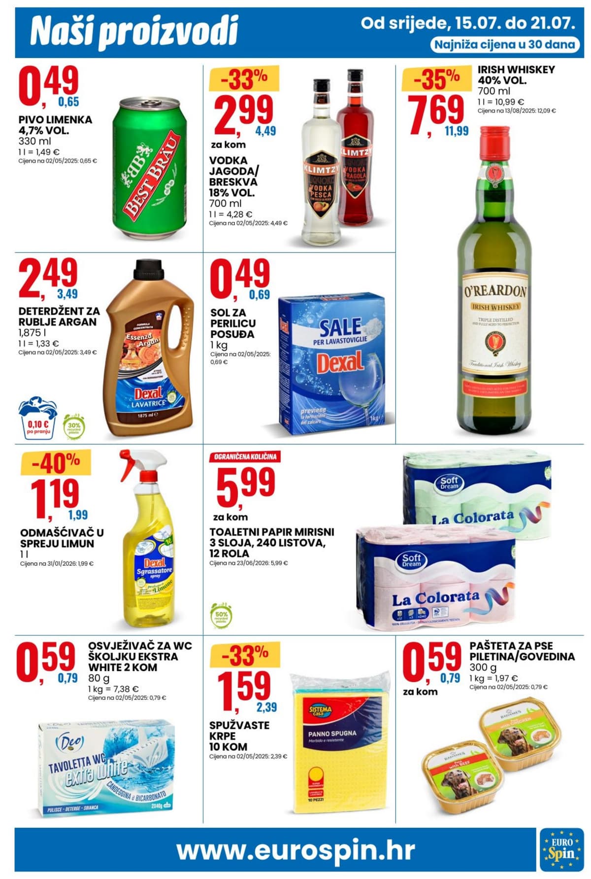 Stranica 13. Eurospin kataloga - Tjedna Akcija od 16.07.2026