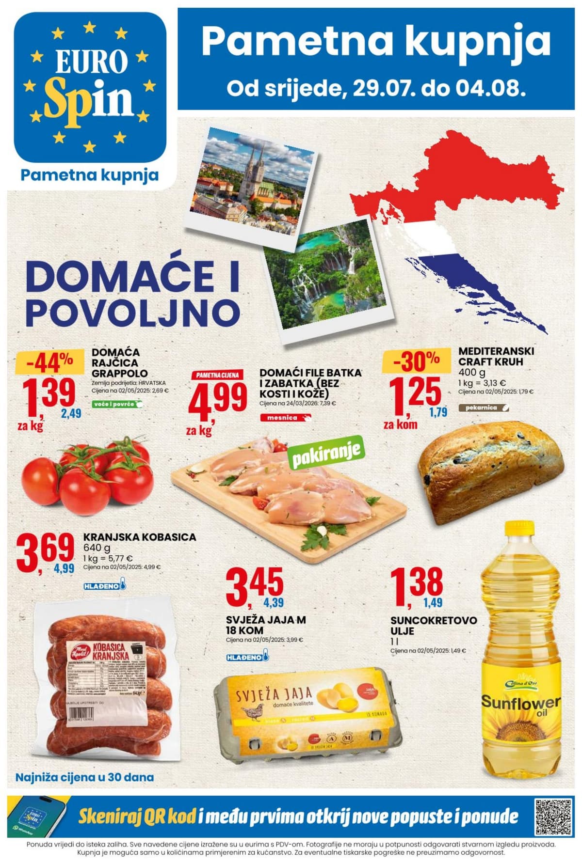 Stranica 1. Eurospin kataloga - Tjedna Akcija od 26.07.2026.