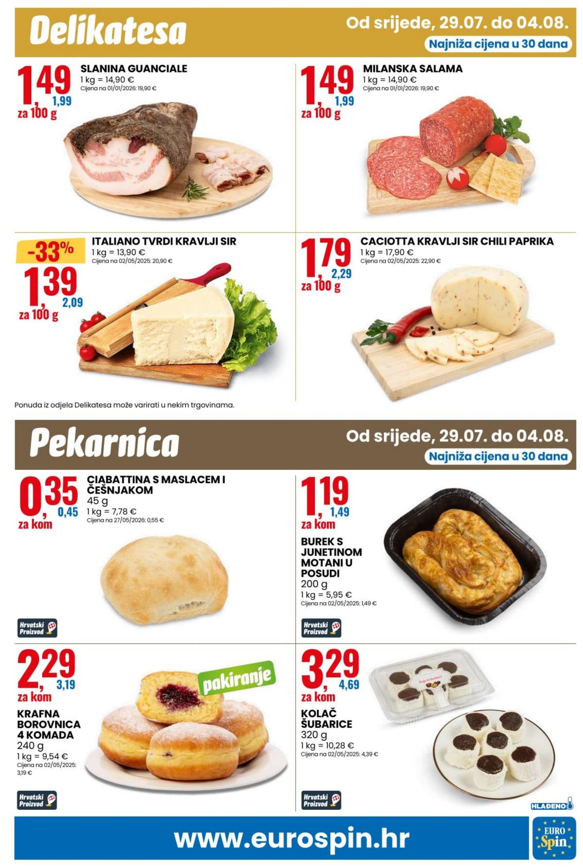 Stranica 7. Eurospin kataloga - Tjedna Akcija od 26.07.2026.
