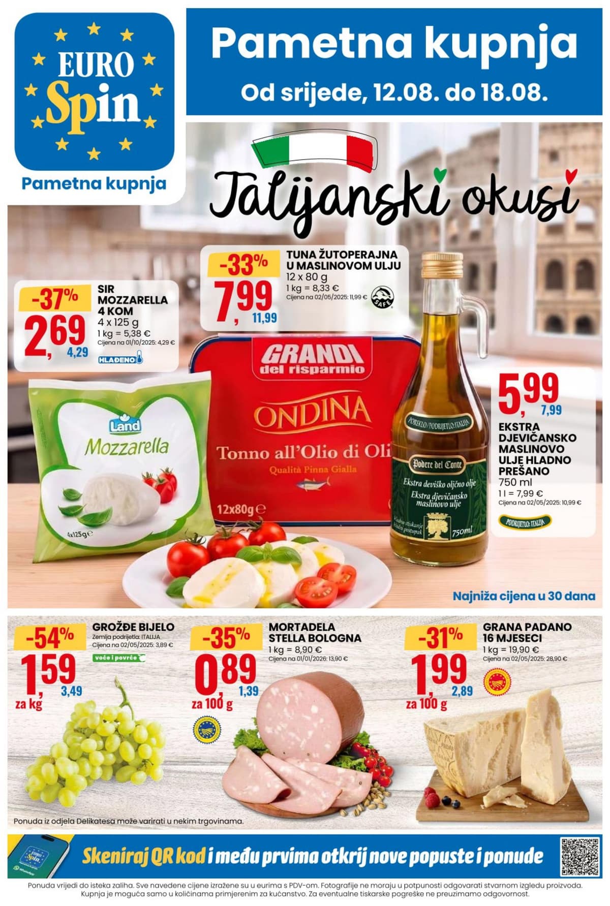 Stranica 1. Eurospin kataloga - Tjedna Akcija od 12.08.2026.