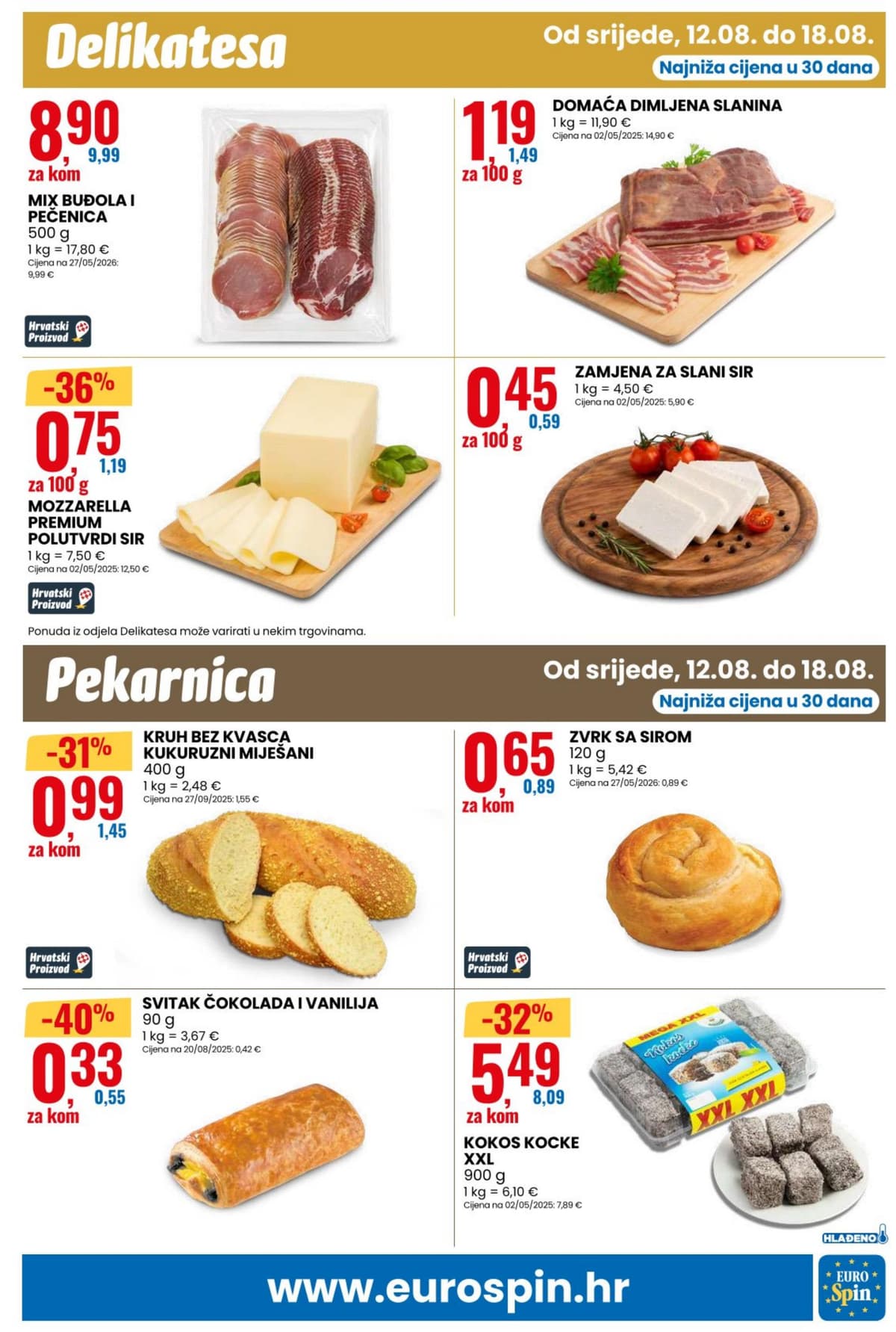 Stranica 7. Eurospin kataloga - Tjedna Akcija od 12.08.2026.
