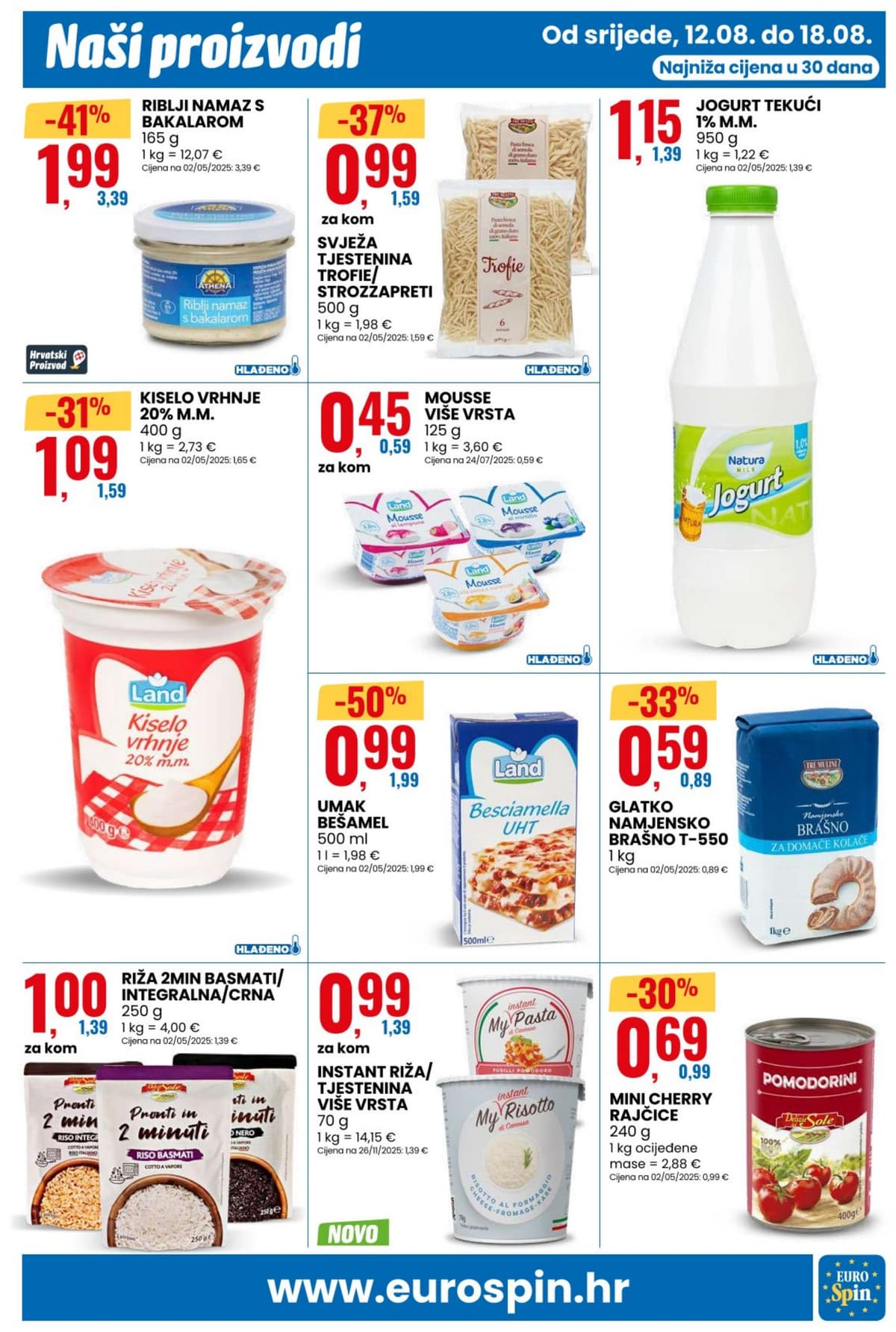 Stranica 11. Eurospin kataloga - Tjedna Akcija od 12.08.2026.