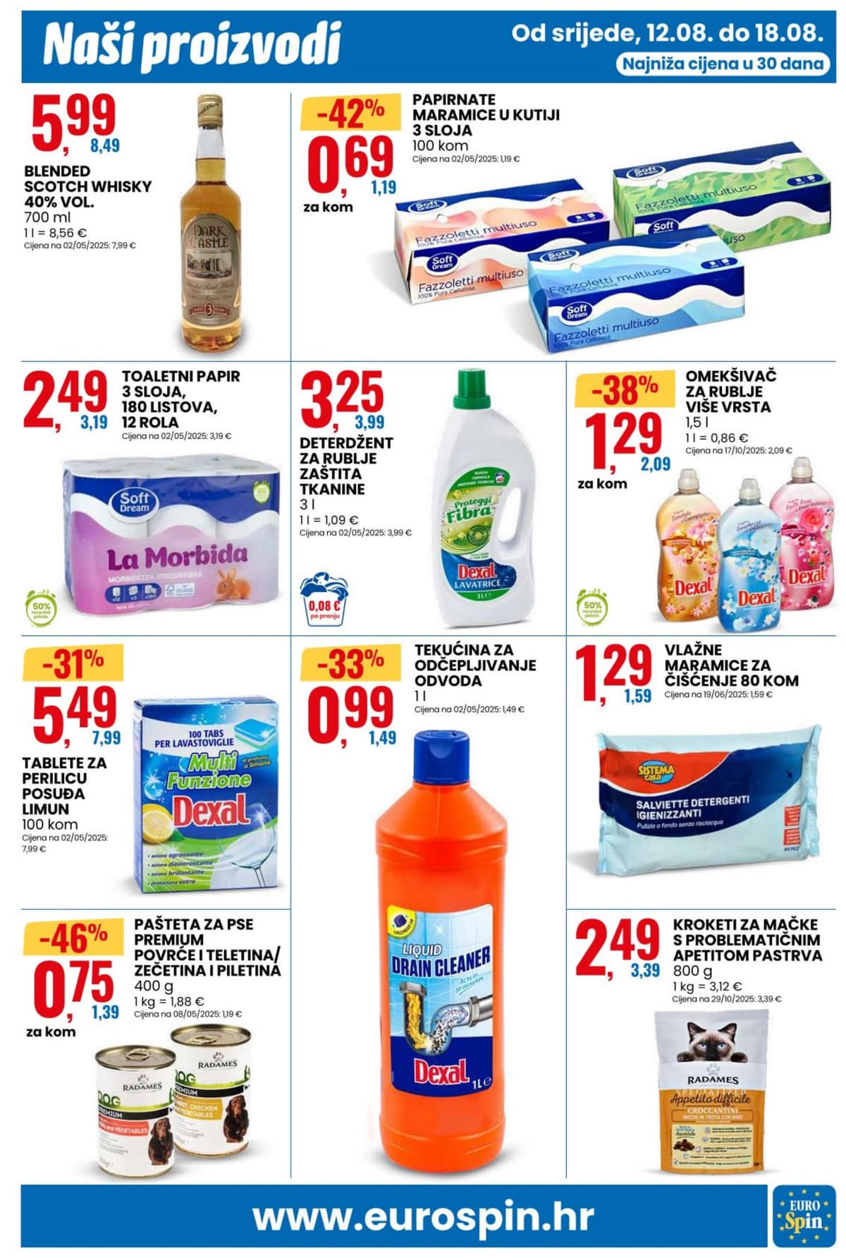 Stranica 13. Eurospin kataloga - Tjedna Akcija od 12.08.2026.