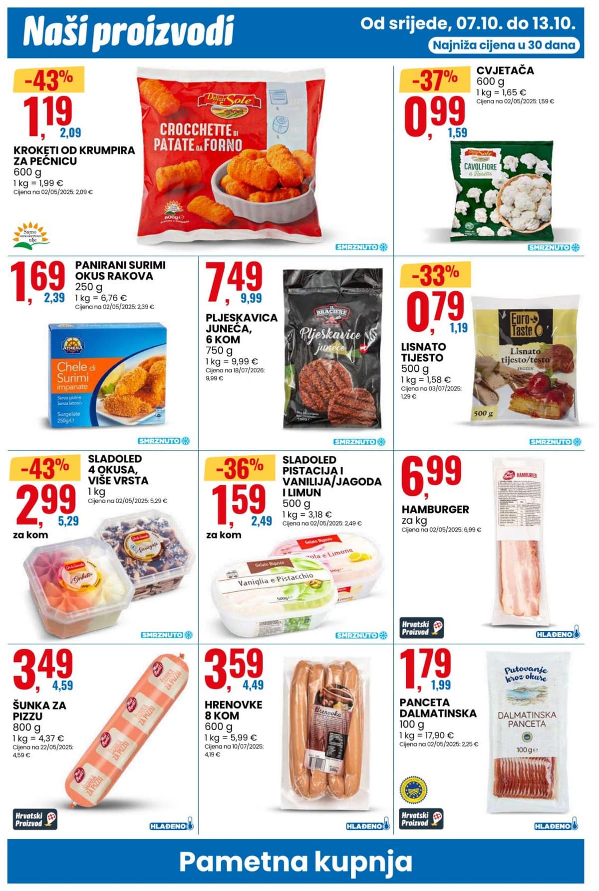 Stranica 2. Eurospin kataloga - Tjedna Akcija od 13.10.2026.