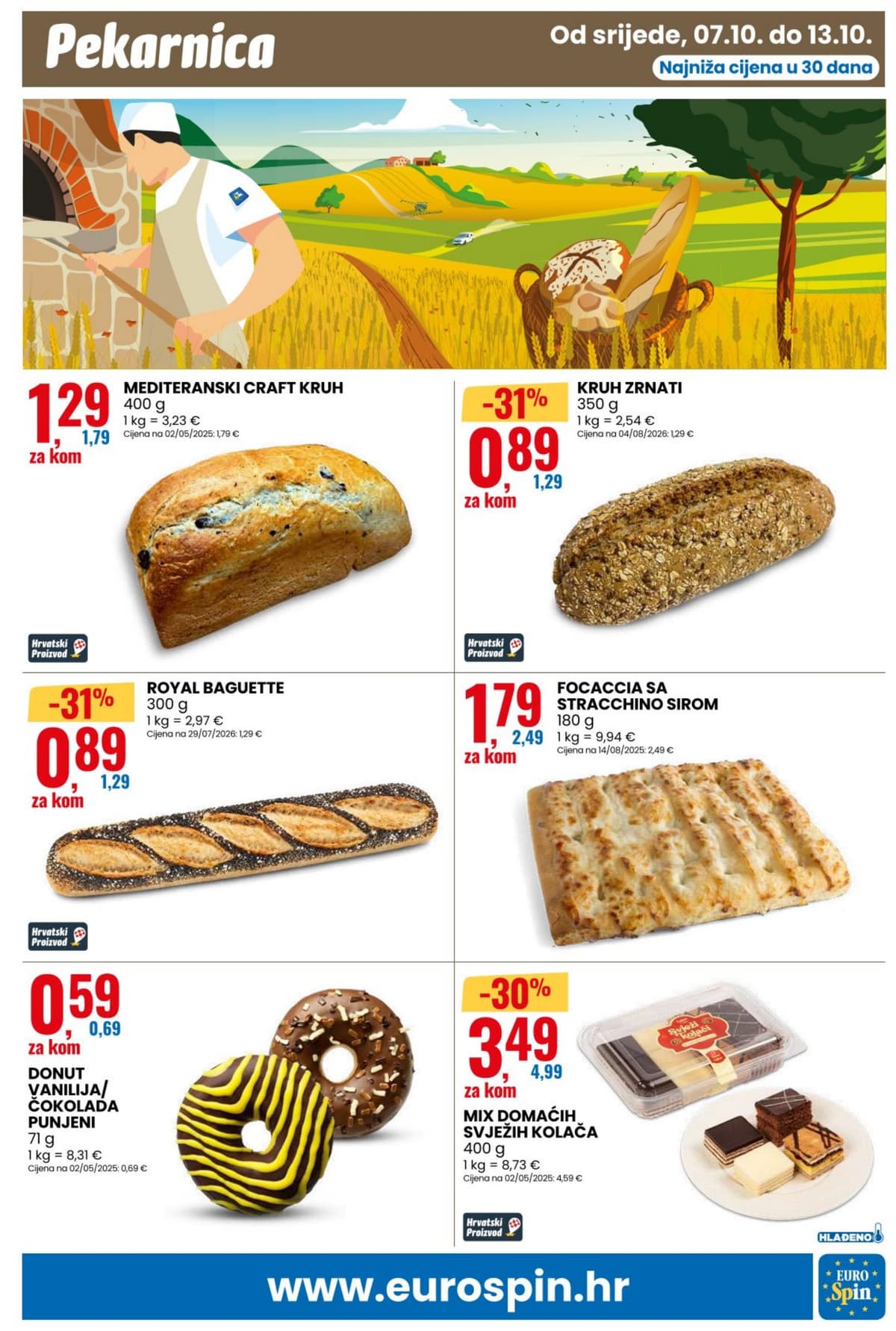 Stranica 11. Eurospin kataloga - Tjedna Akcija od 13.10.2026.