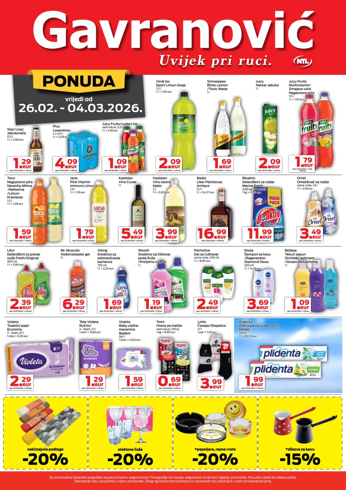 Stranica 4. Gavranović kataloga - Tjedna Akcija