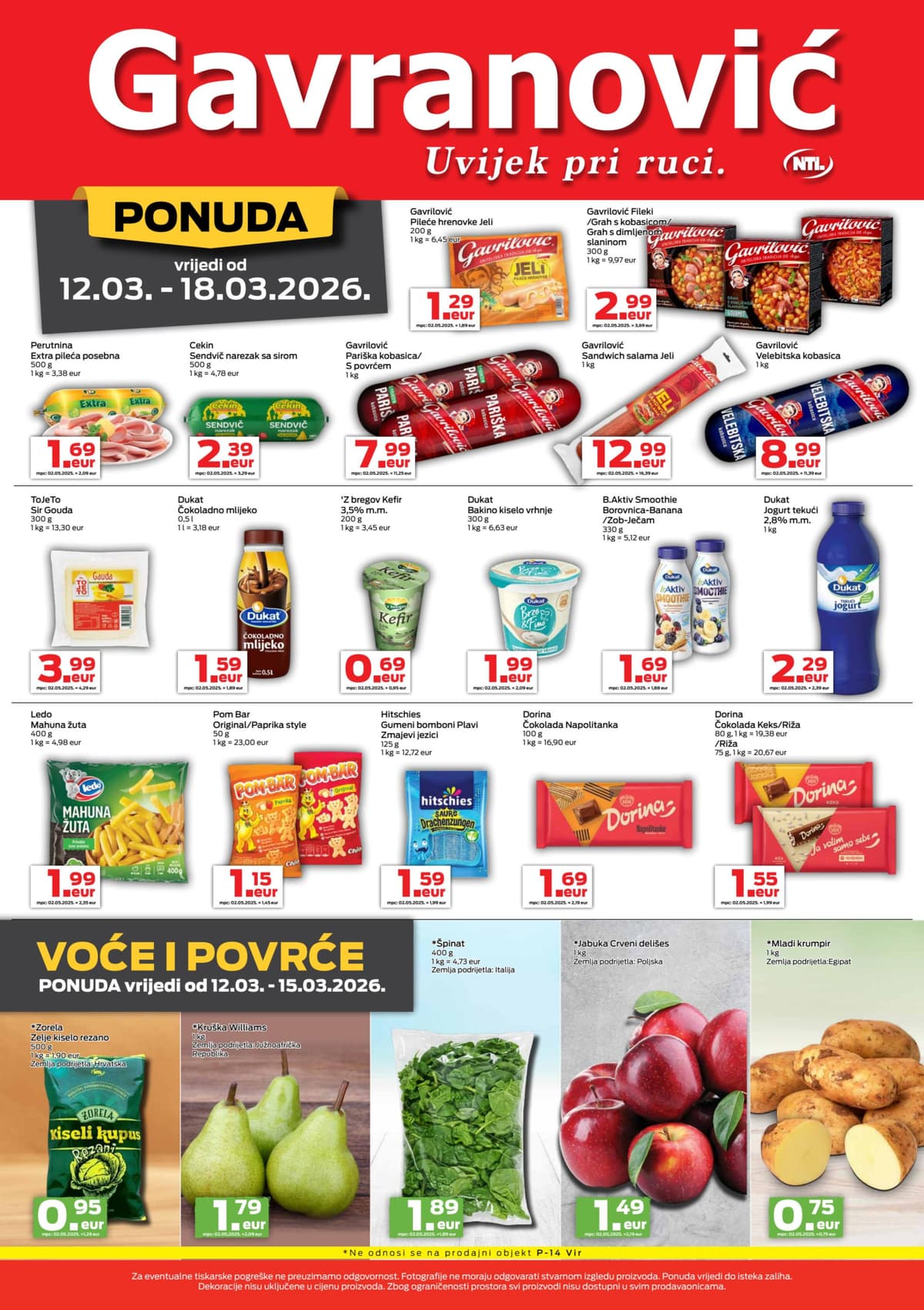 Stranica 2. Gavranović kataloga - Tjedna Akcija