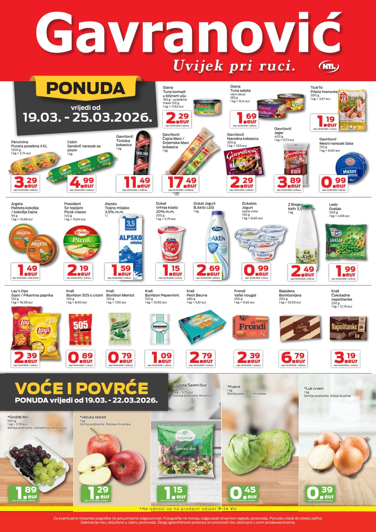 Stranica 2. Gavranović kataloga - Tjedna Akcija