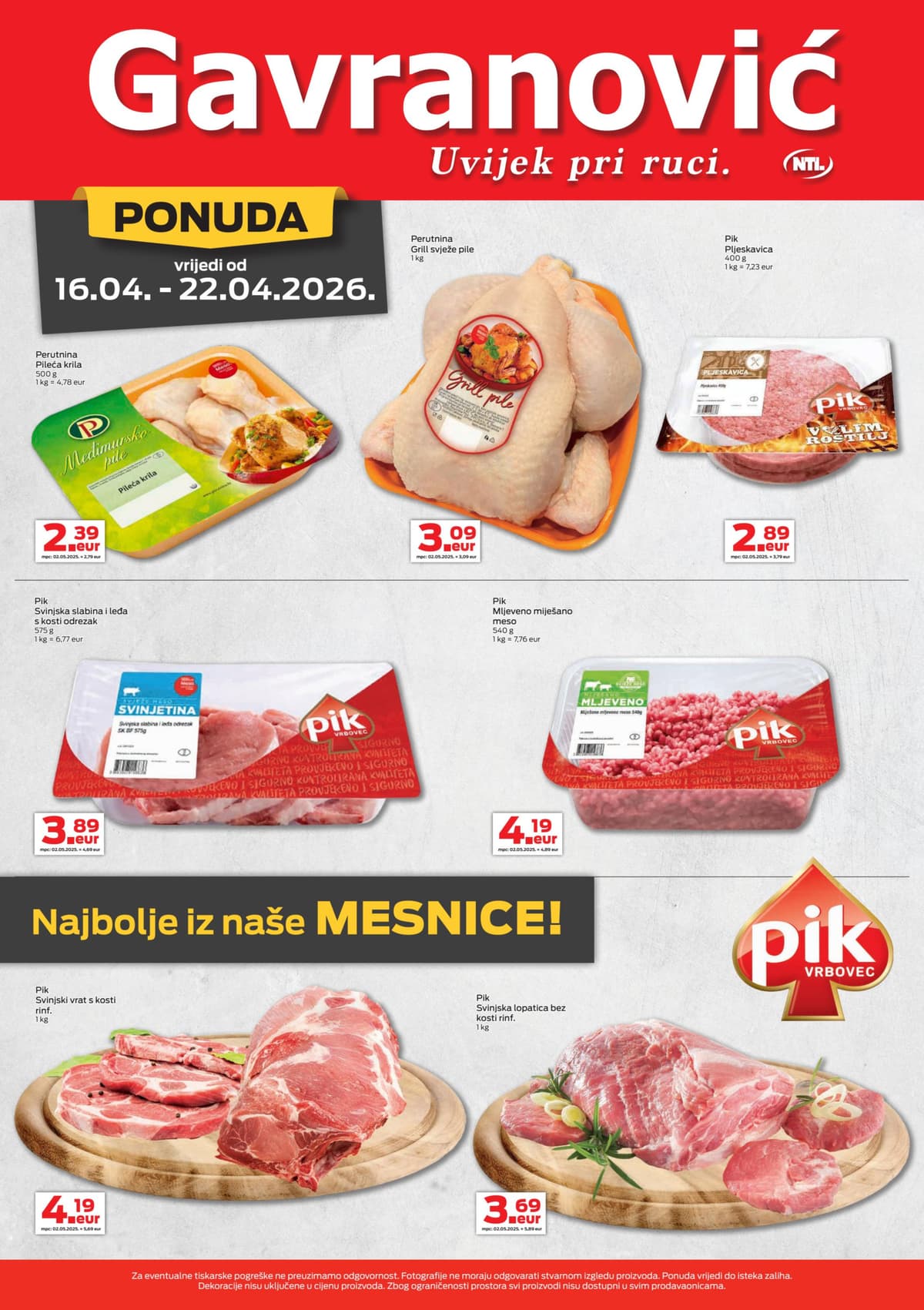 Stranica 5. Gavranović kataloga - Tjedna Akcija od 14.04.2026.