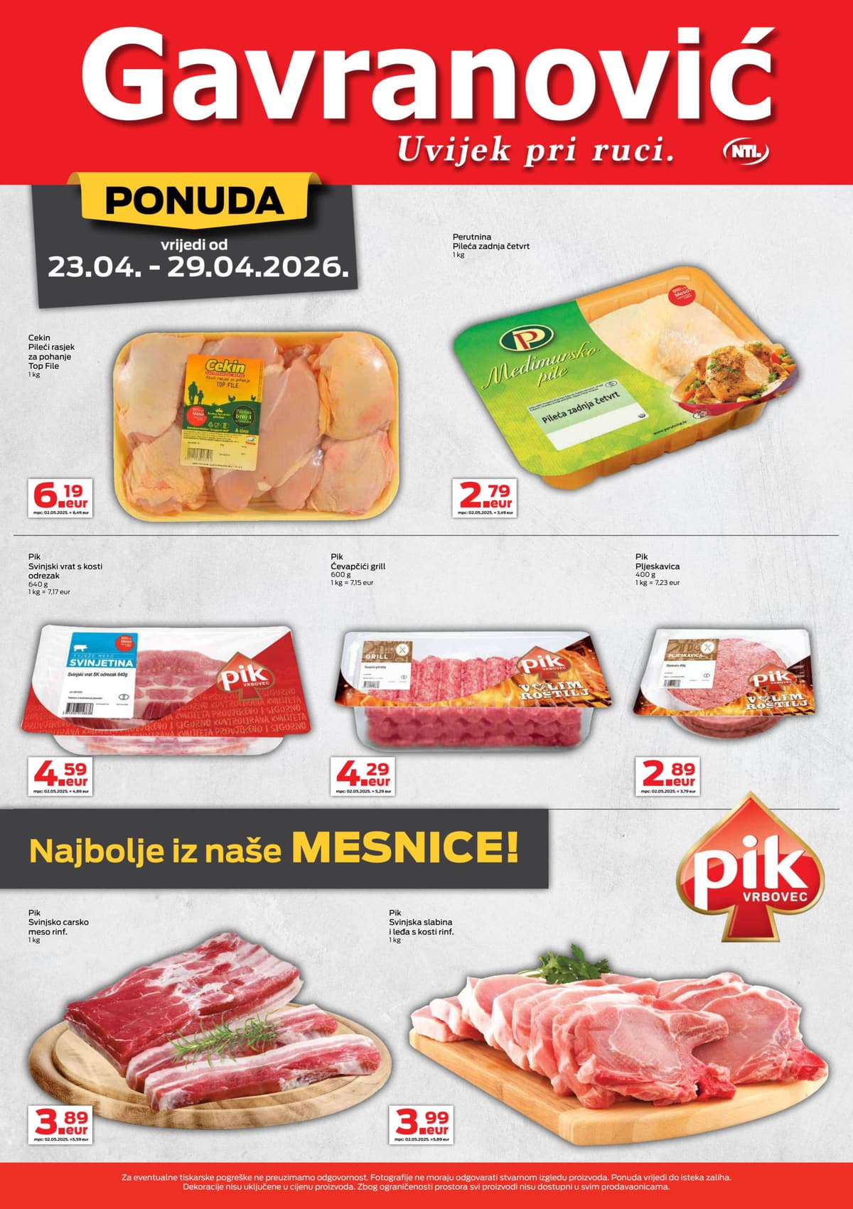 Stranica 5. Gavranović kataloga - Tjedna Akcija