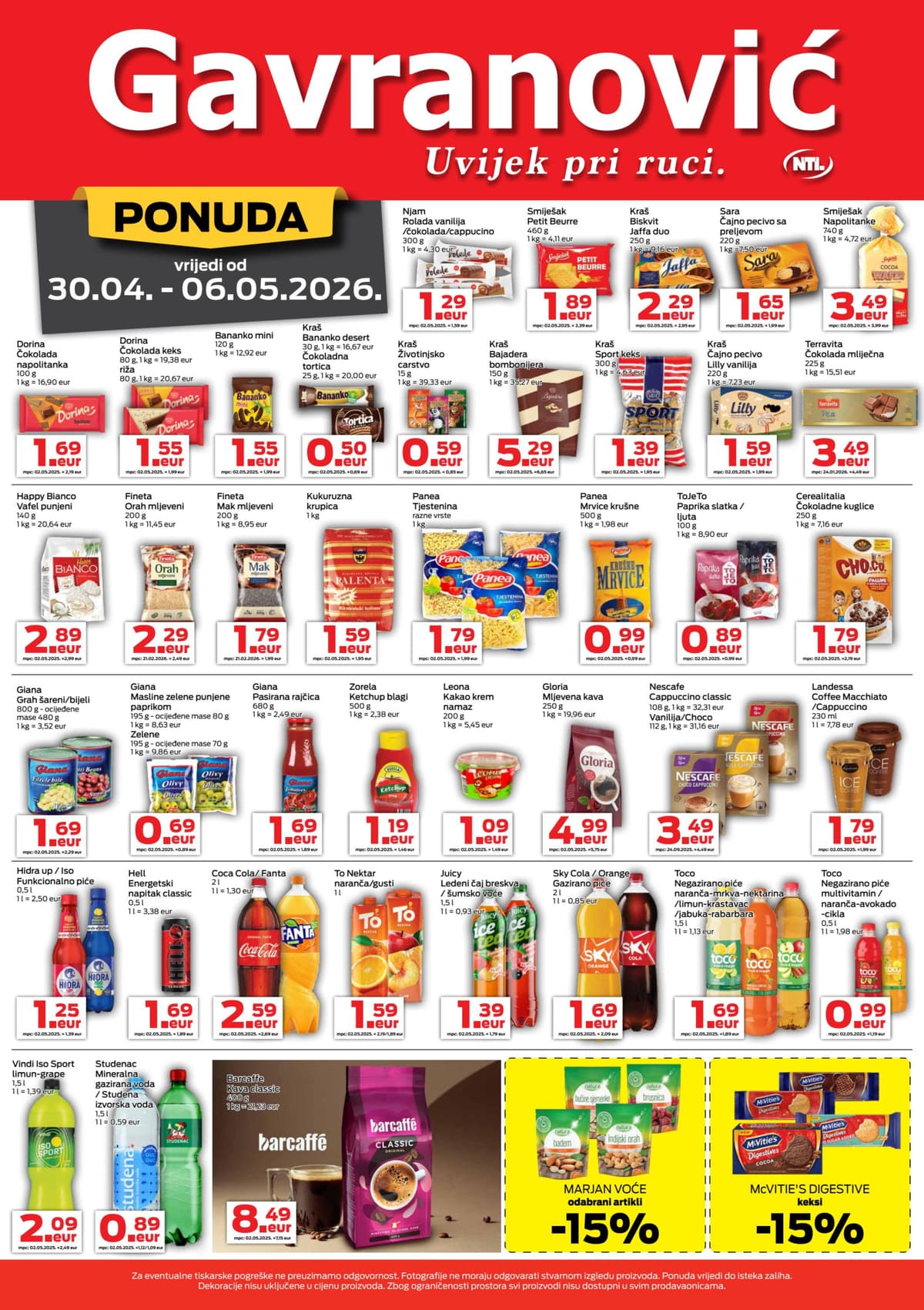 Stranica 3. Gavranović kataloga - Tjedna Akcija