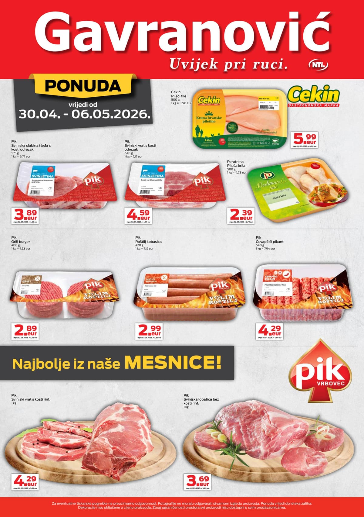 Stranica 5. Gavranović kataloga - Tjedna Akcija