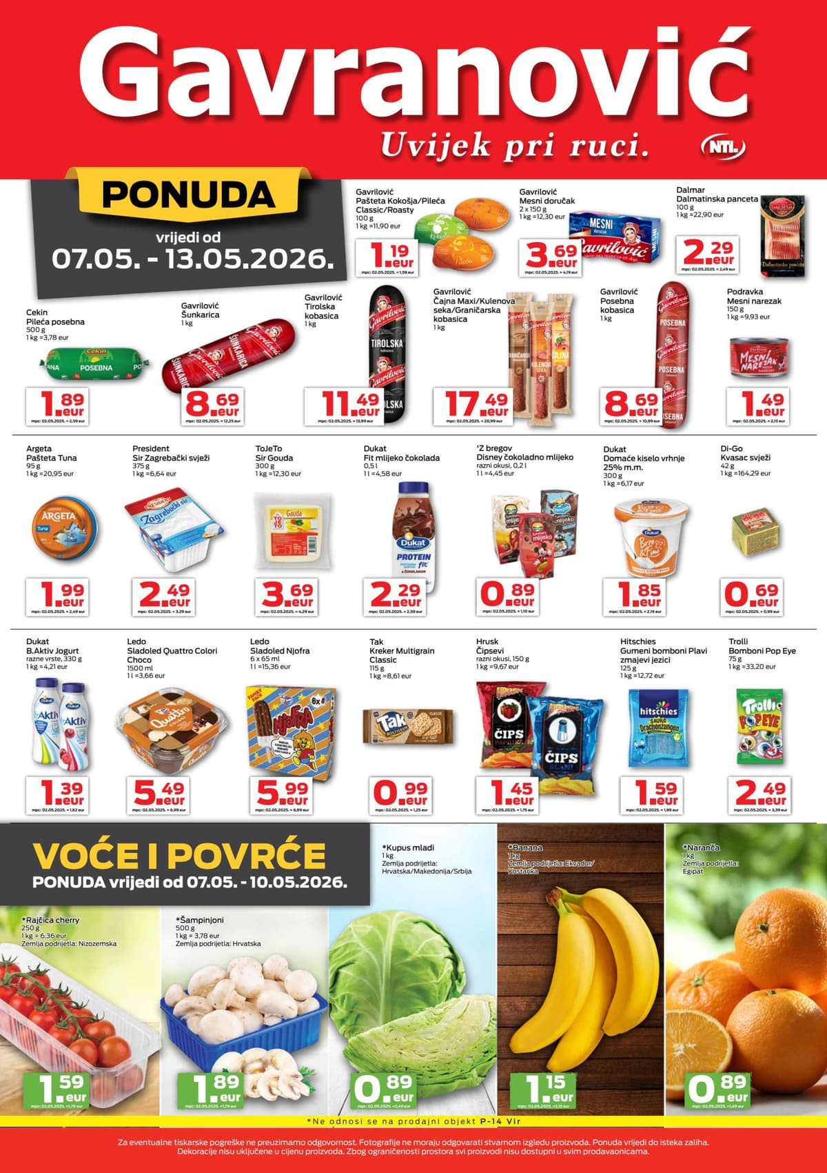 Stranica 2. Gavranović kataloga - Tjedna Akcija