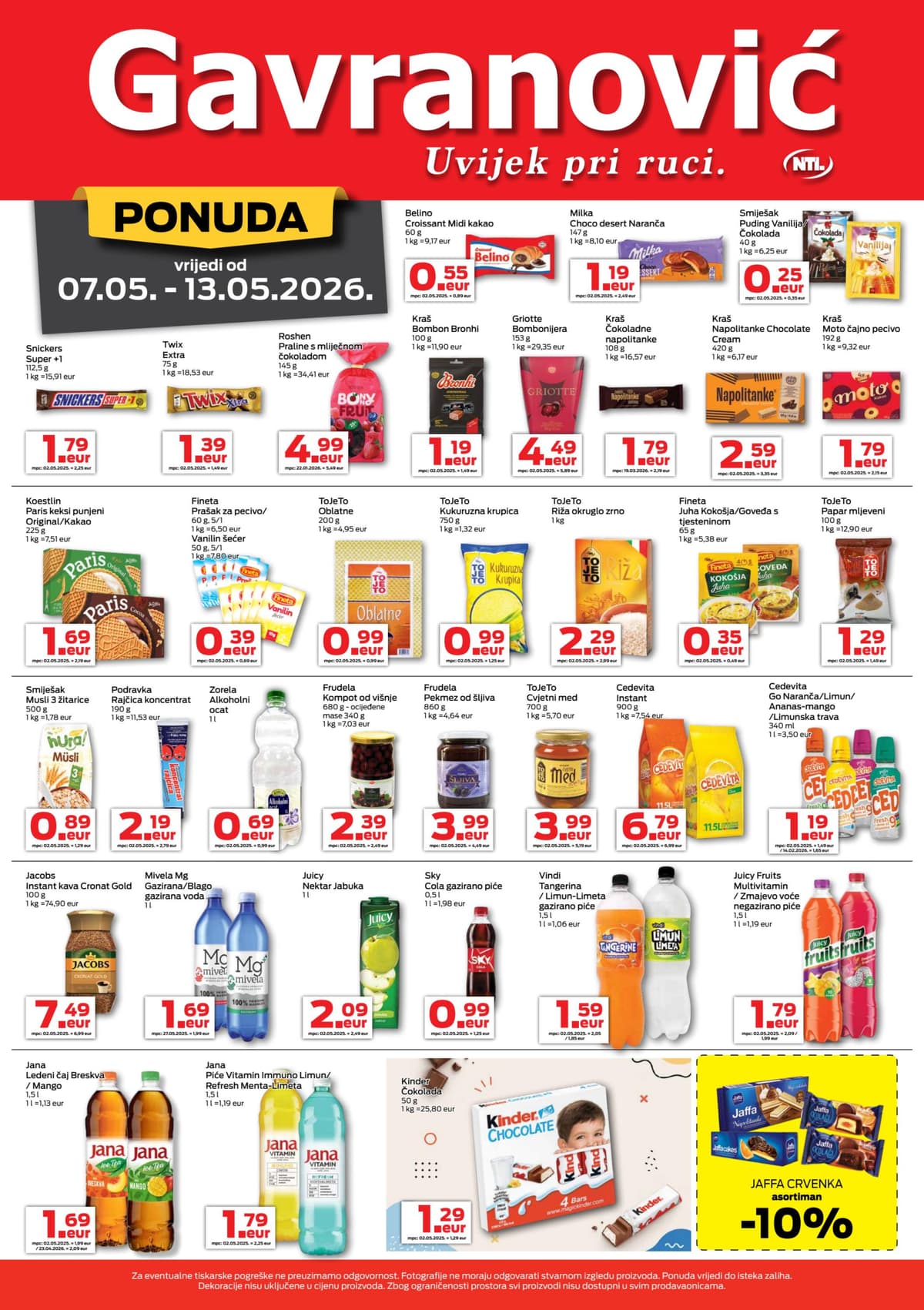 Stranica 3. Gavranović kataloga - Tjedna Akcija