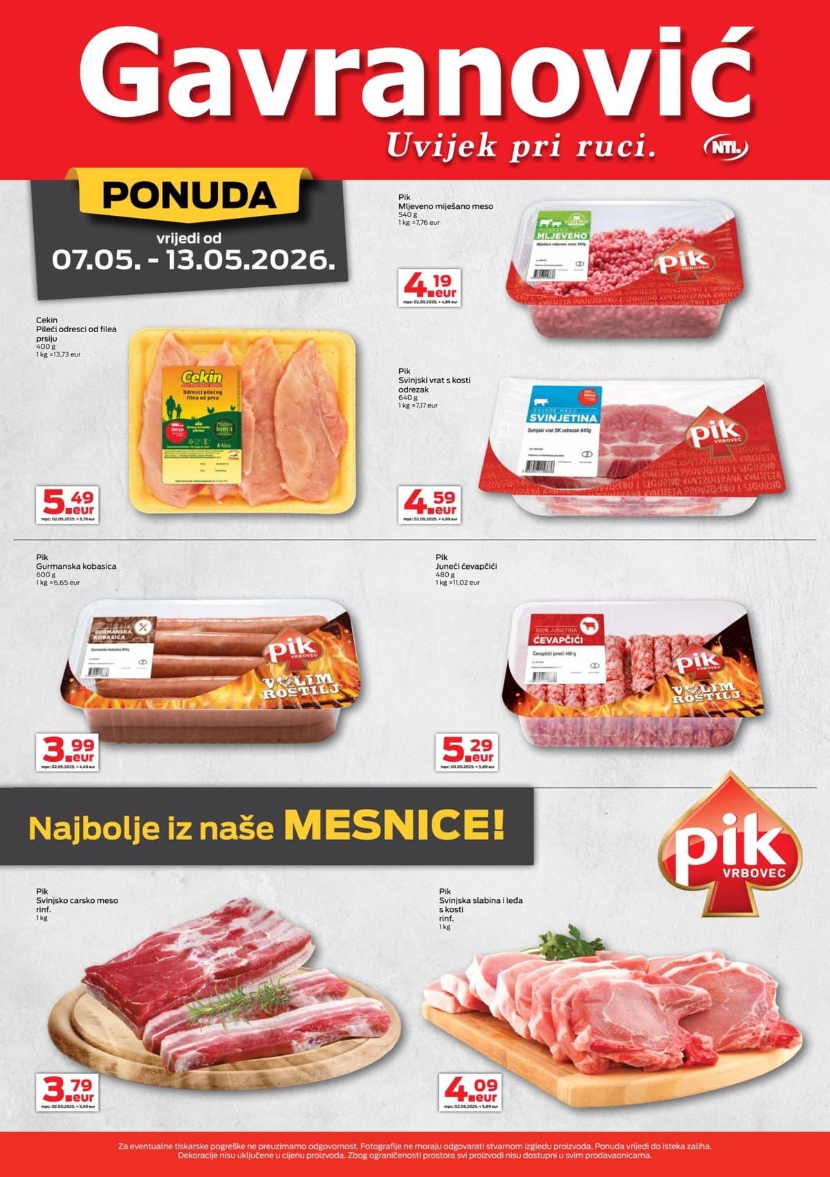 Stranica 5. Gavranović kataloga - Tjedna Akcija