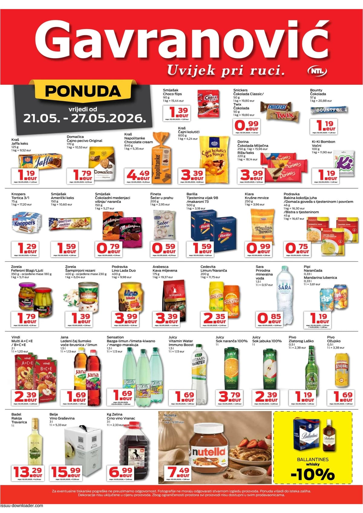Stranica 3. Gavranović kataloga - Tjedna Akcija