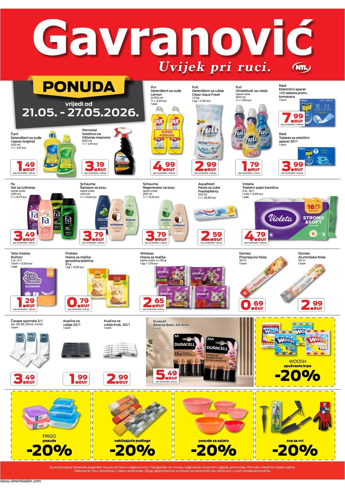 Stranica 4. Gavranović kataloga - Tjedna Akcija