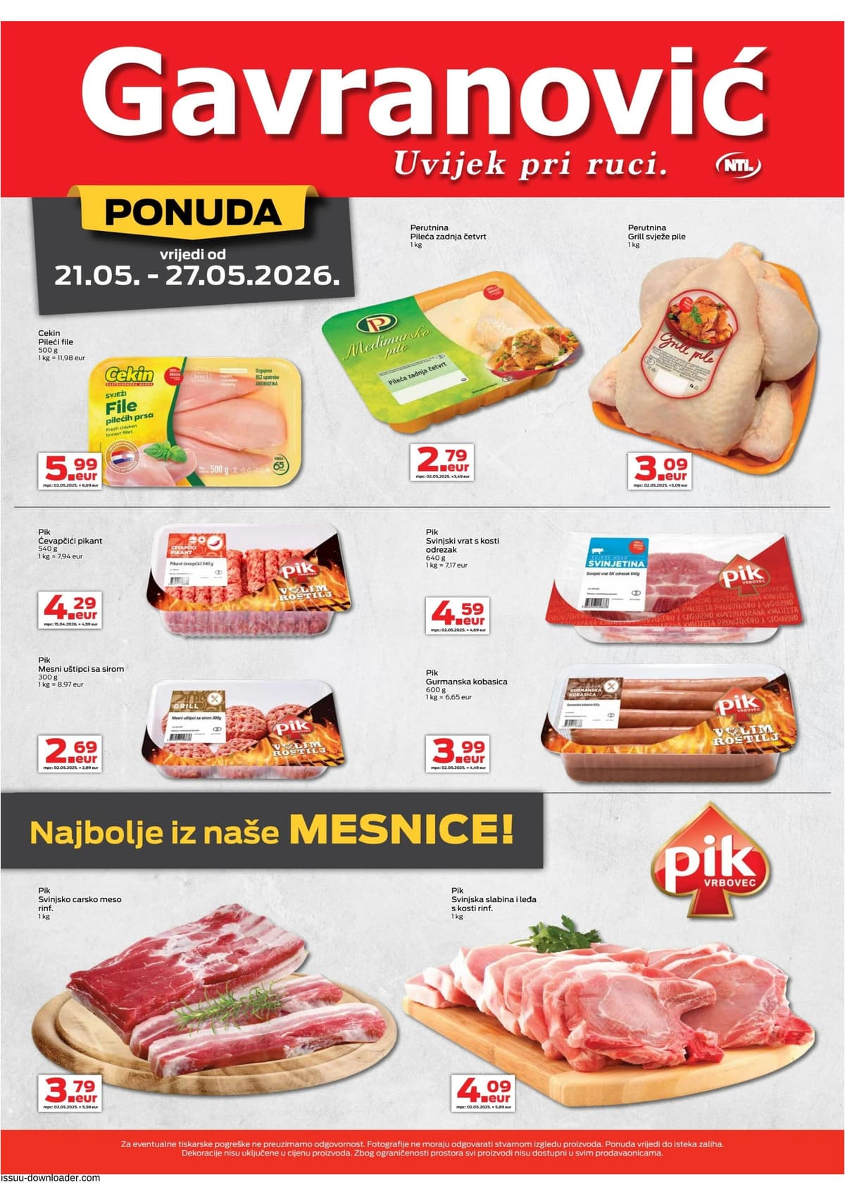 Stranica 5. Gavranović kataloga - Tjedna Akcija