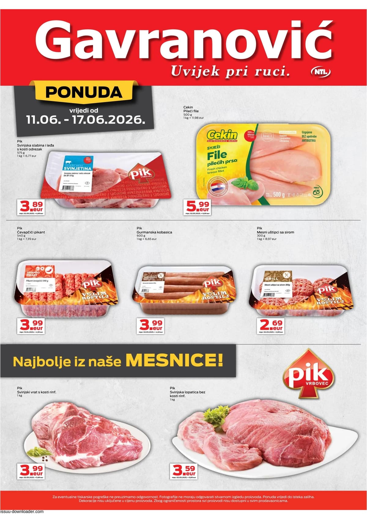 Stranica 5. Gavranović kataloga - Tjedna Akcija