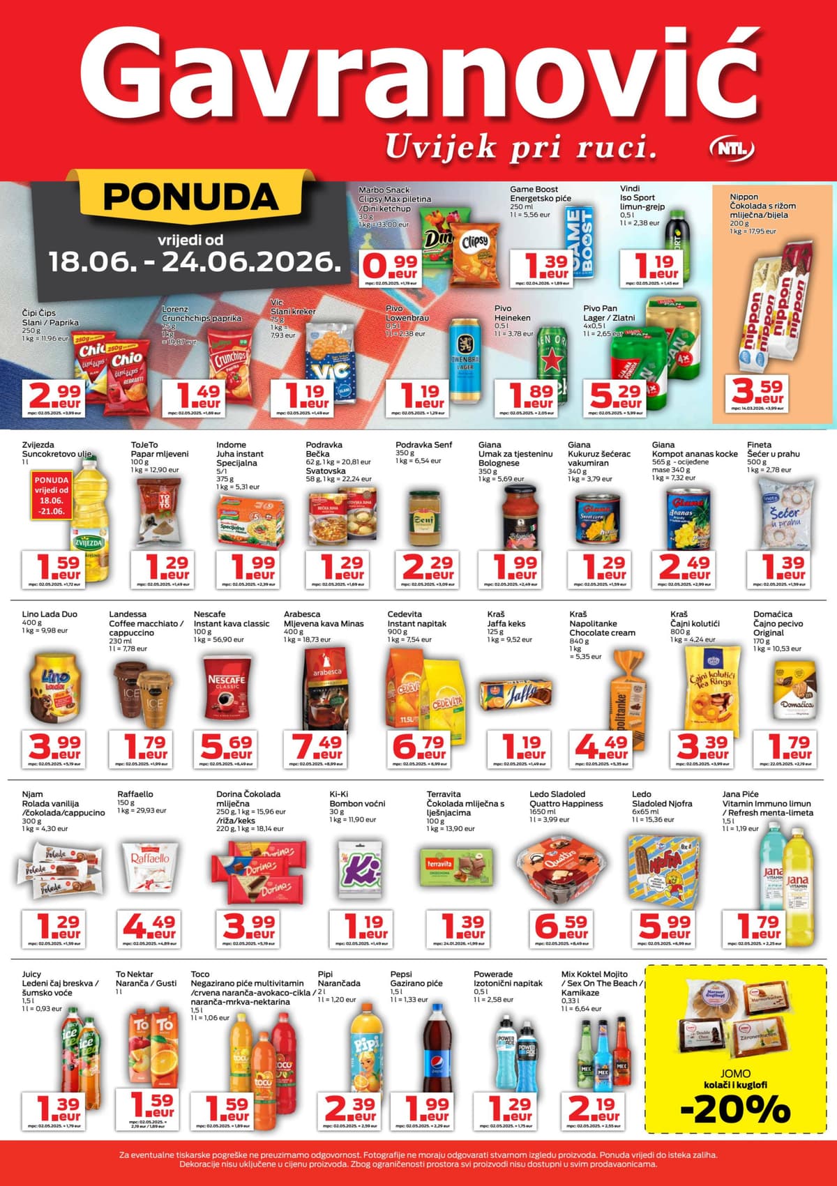 Stranica 3. Gavranović kataloga - Tjedna Akcija