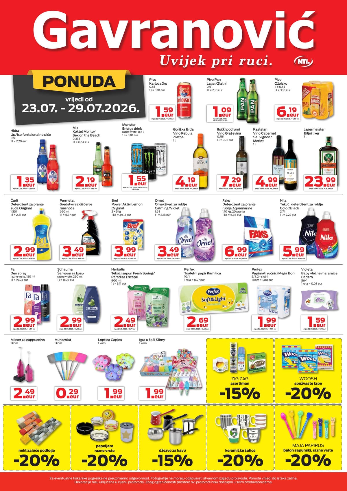Stranica 4. Gavranović kataloga - Tjedna Akcija
