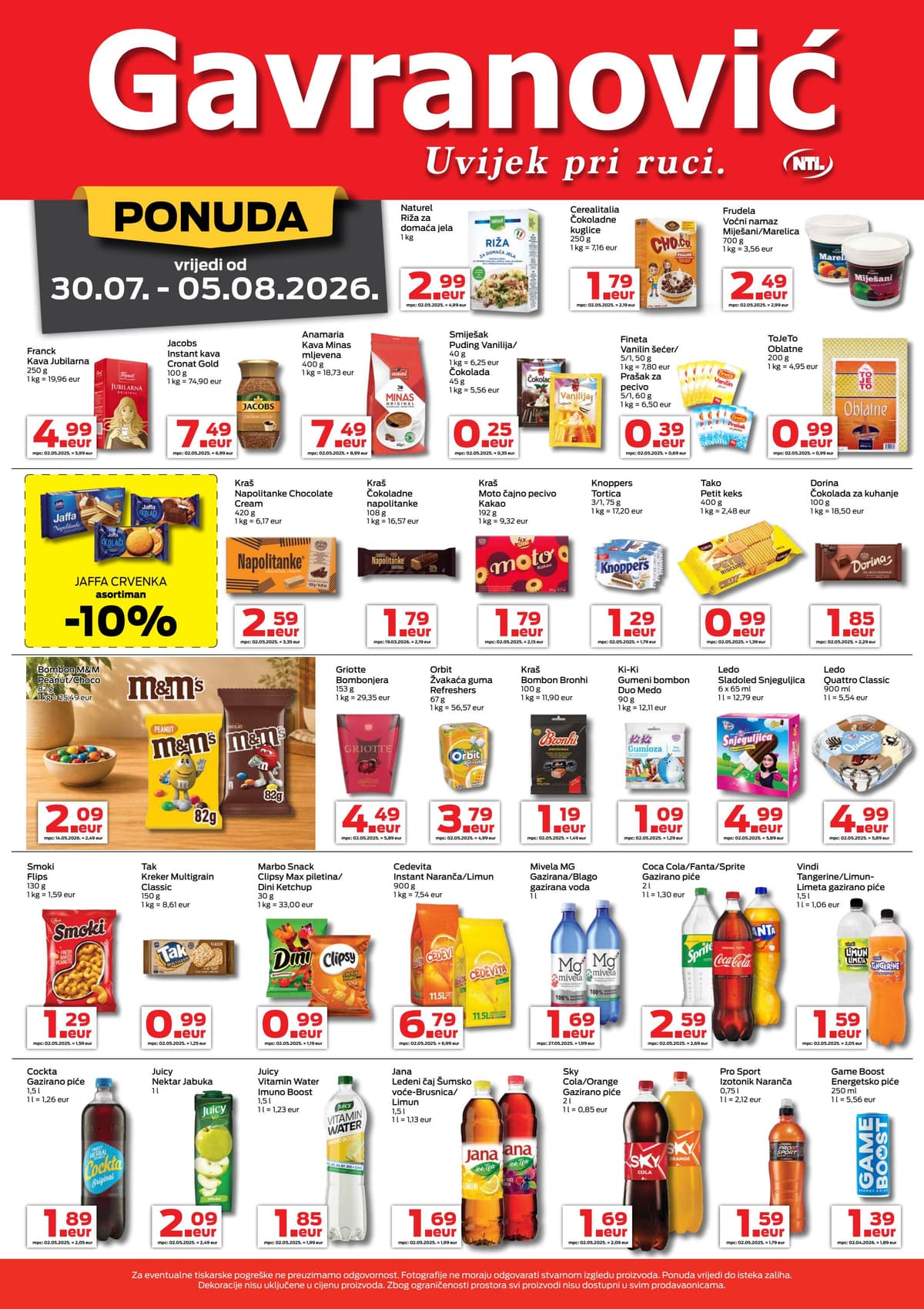 Stranica 3. Gavranović kataloga - Tjedna Akcija