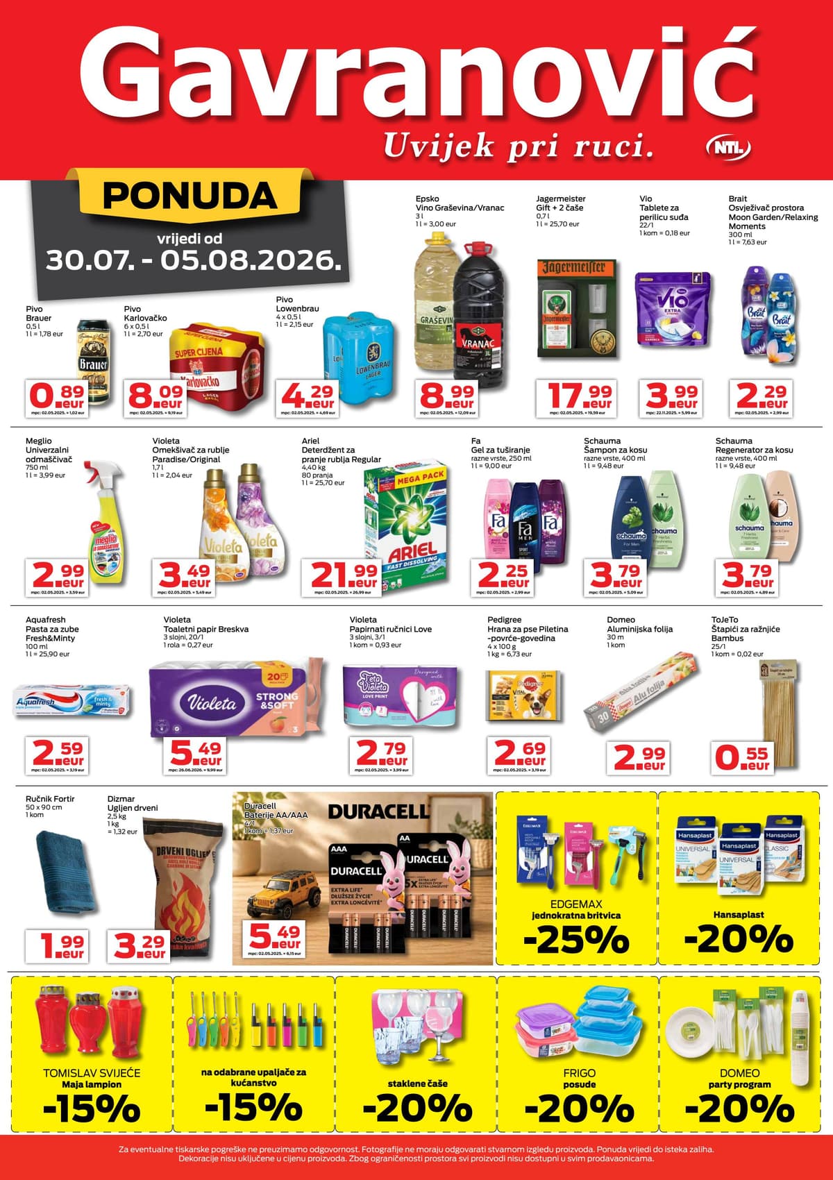 Stranica 4. Gavranović kataloga - Tjedna Akcija