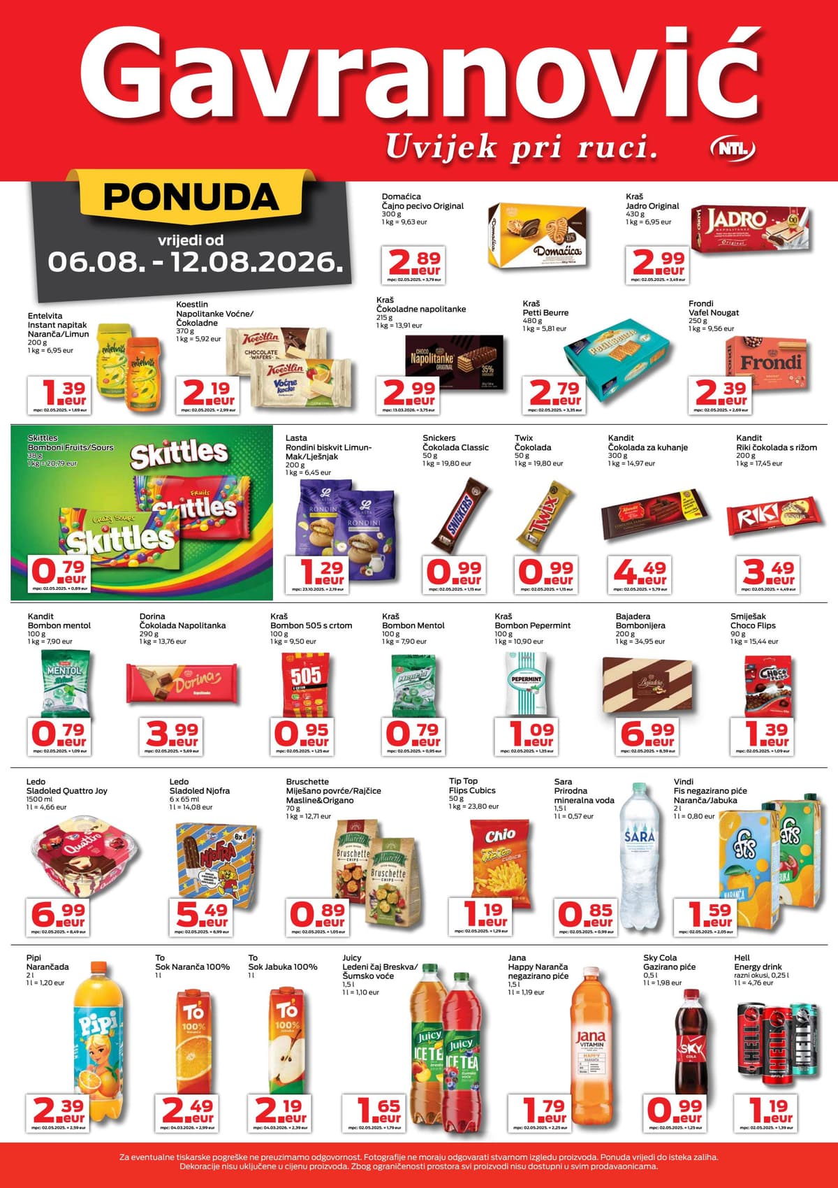 Stranica 3. Gavranović kataloga - Tjedna Akcija