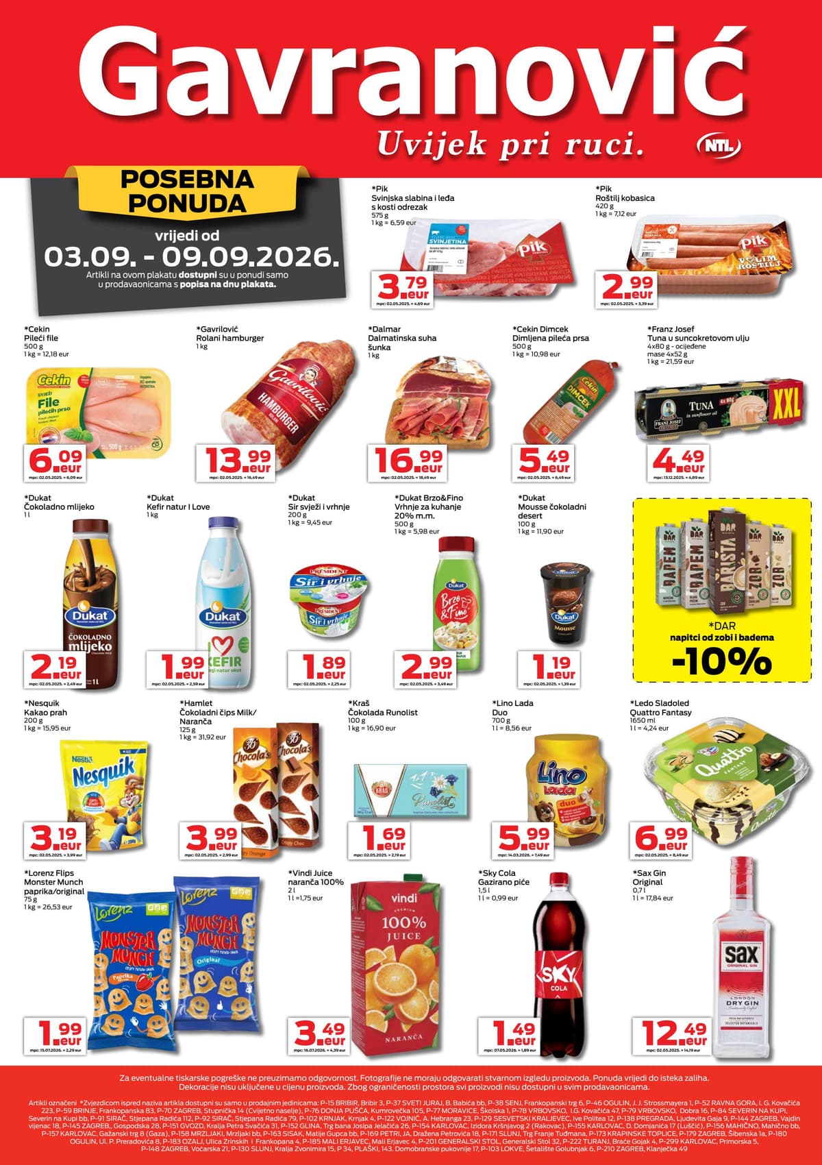 Stranica 1. Gavranović kataloga - Gavranović katalog