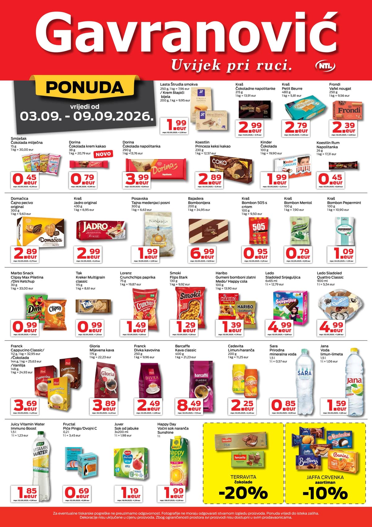 Stranica 3. Gavranović kataloga - Gavranović katalog od 01.09.2026.