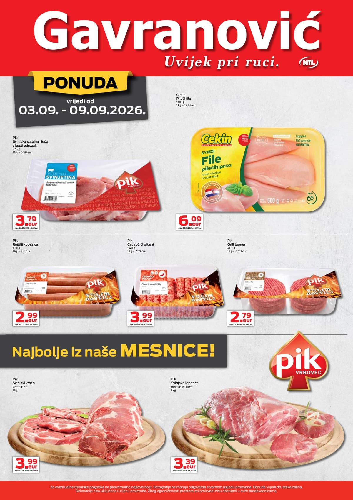 Stranica 5. Gavranović kataloga - Gavranović katalog od 01.09.2026.