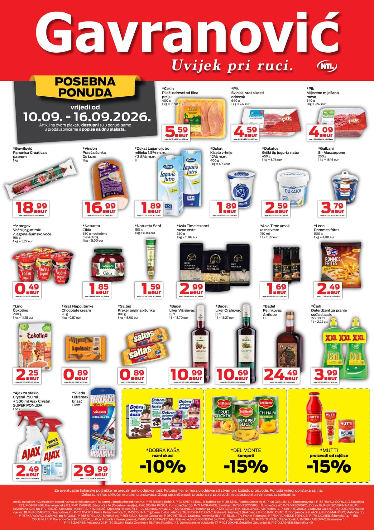 gavranovic katalog od 10.09.2026. - Gavranović katalog