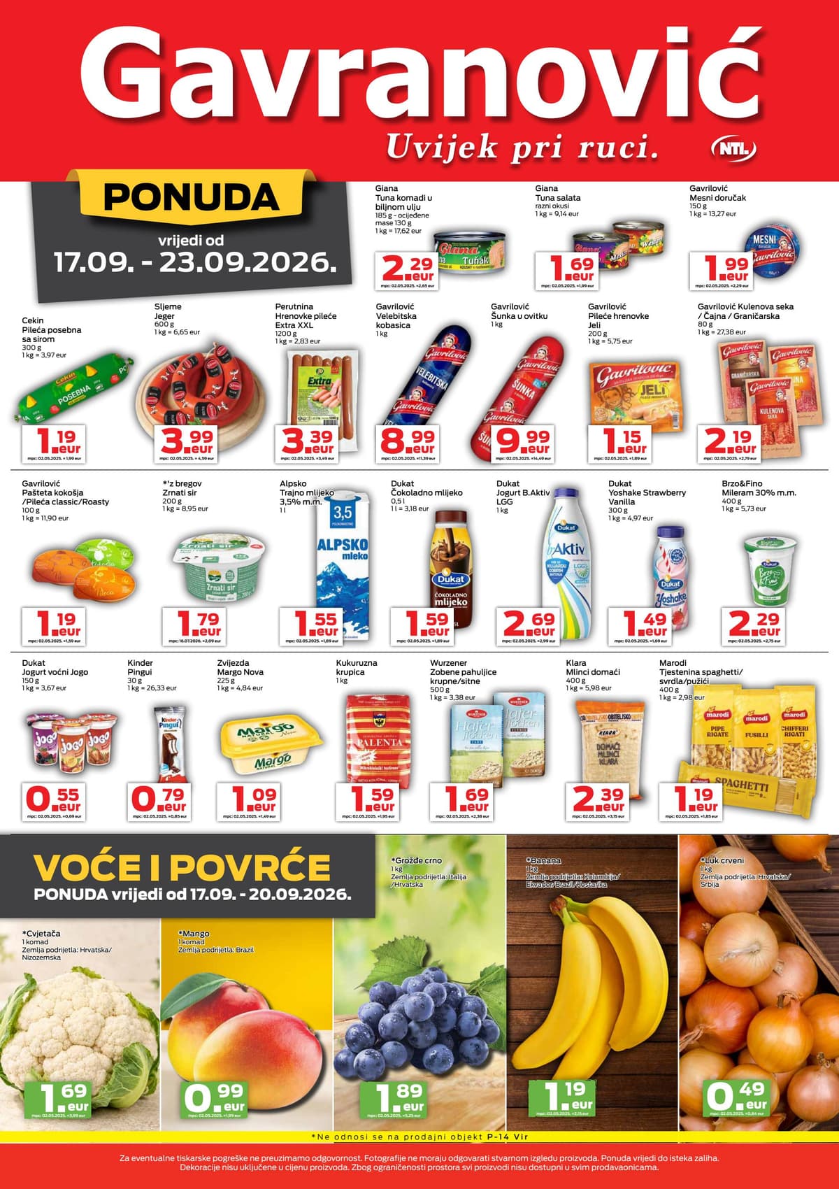 Stranica 2. Gavranović kataloga - Tjedna Akcija