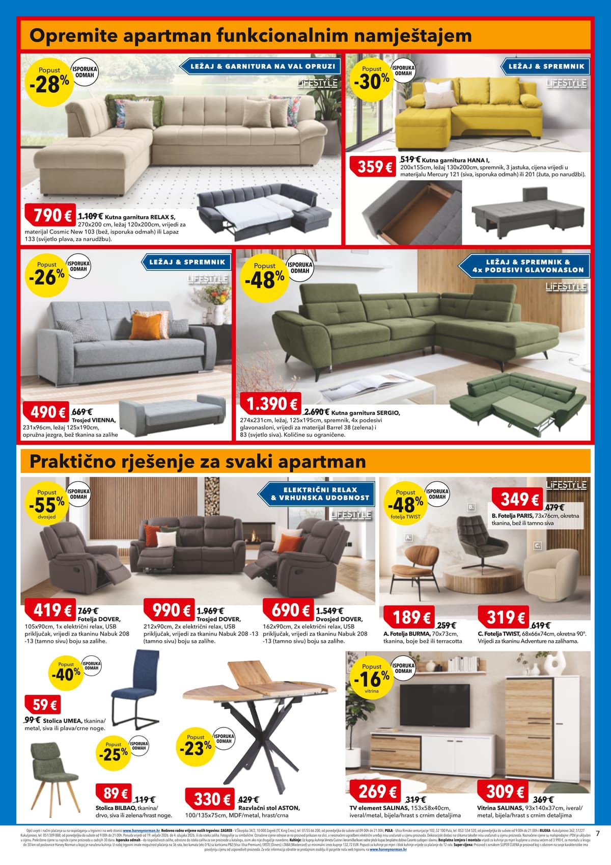 Stranica 7. Harvey Norman kataloga - Sve za apartman od 27.02.2026.