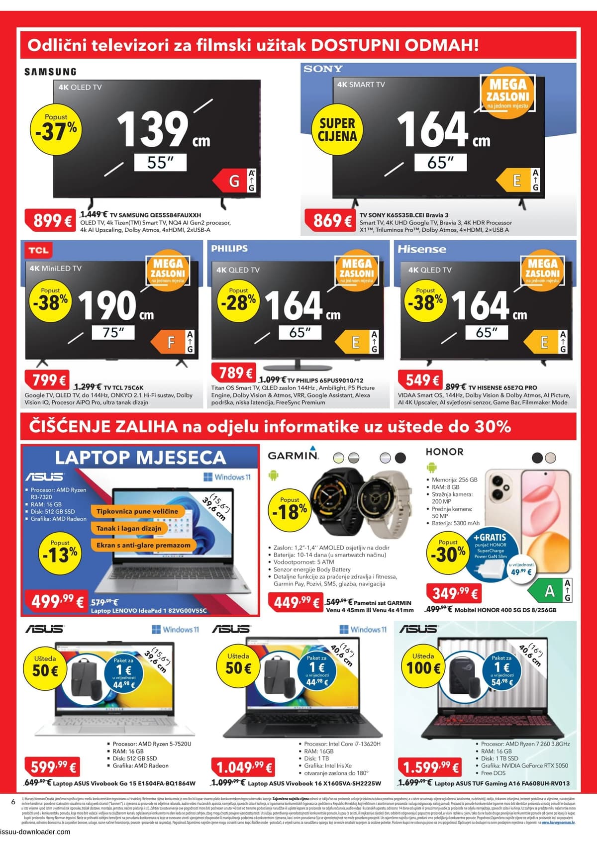 Stranica 6. Harvey Norman kataloga - Popusti do -60% od 15.03.2026.