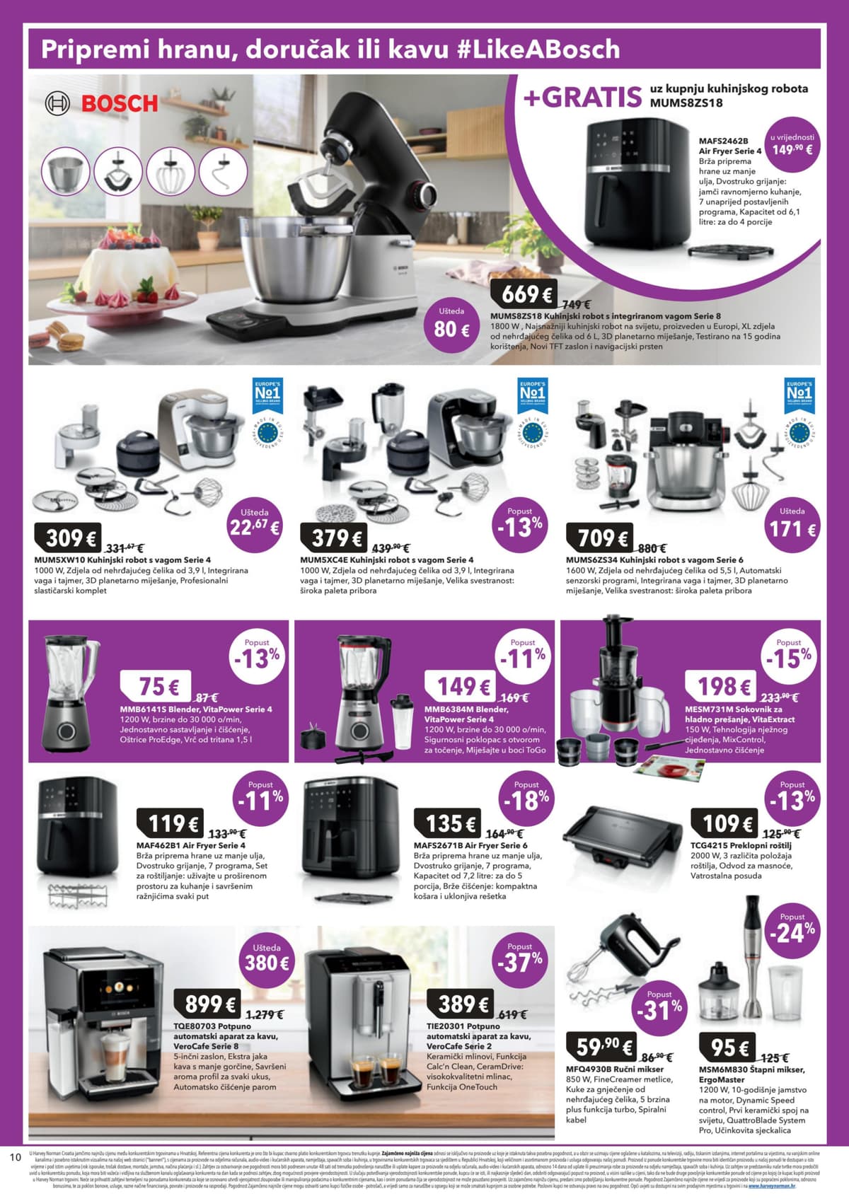 Stranica 10. Harvey Norman kataloga - Novi Trendovi