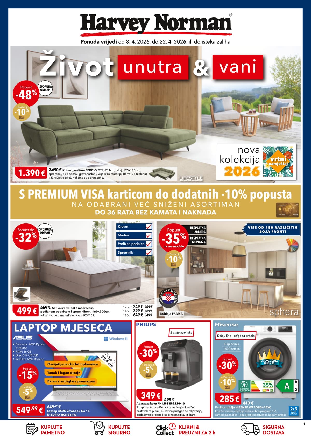 Stranica 1. Harvey Norman kataloga - Najbolje iz naše ponude!