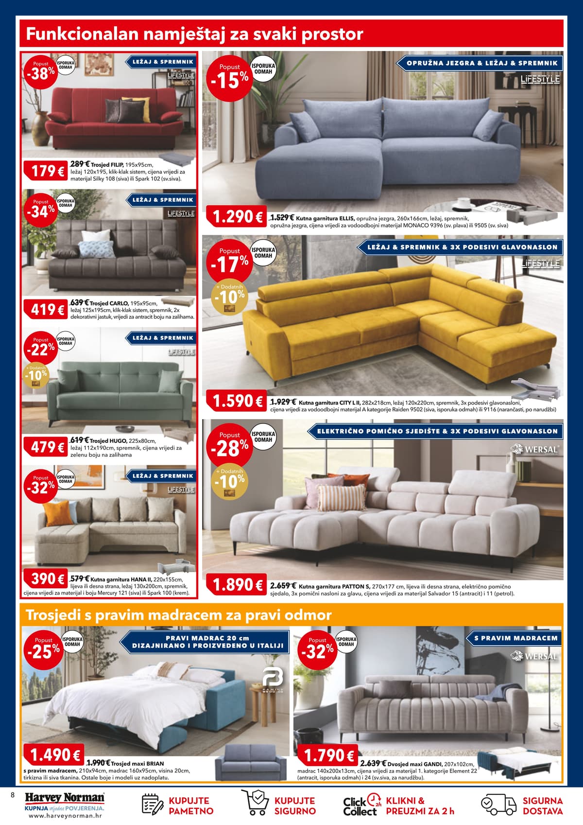Stranica 8. Harvey Norman kataloga - Najbolje iz naše ponude!