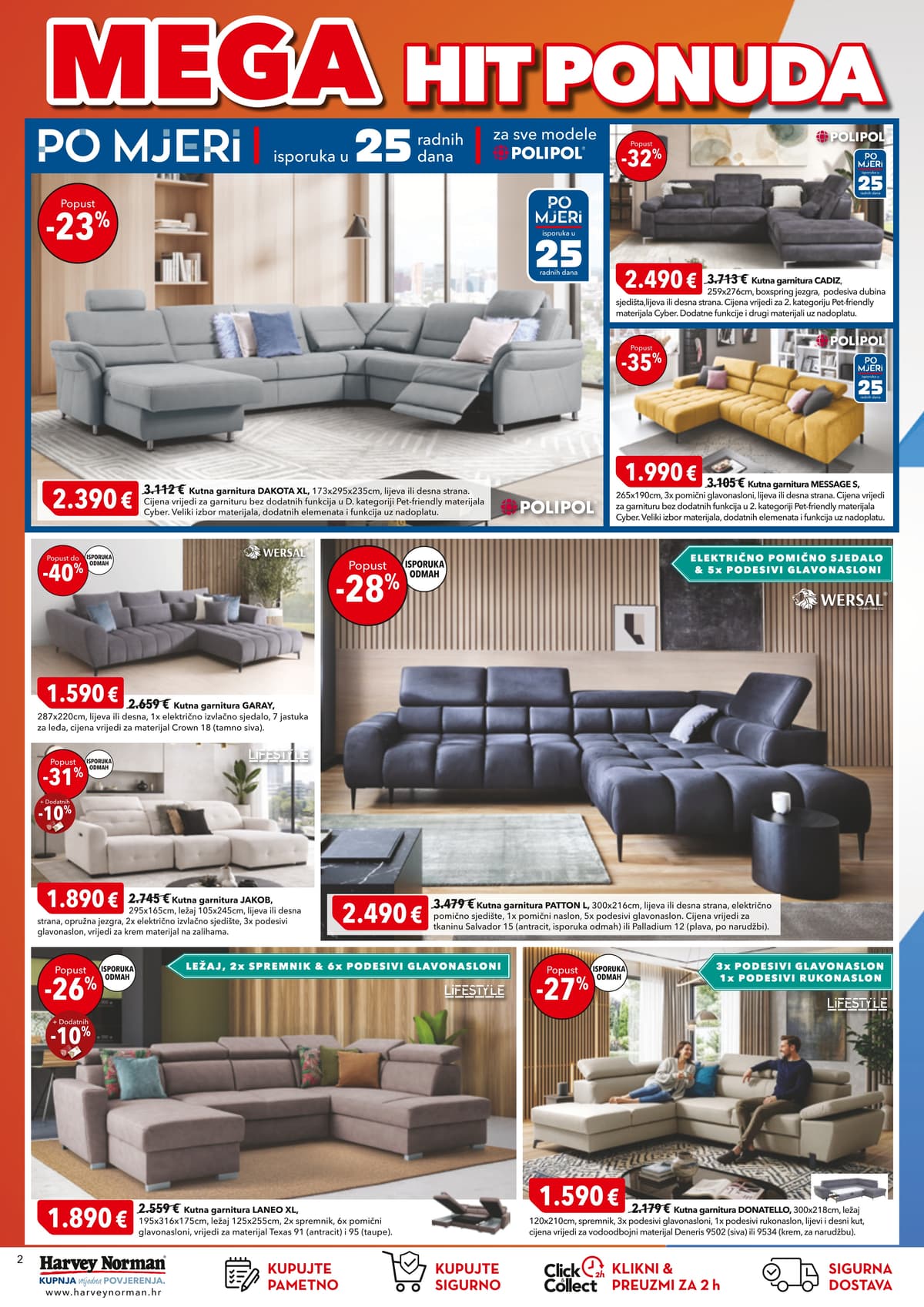 Stranica 2. Harvey Norman kataloga - Mega Hit Ponuda od 21.05.2026.