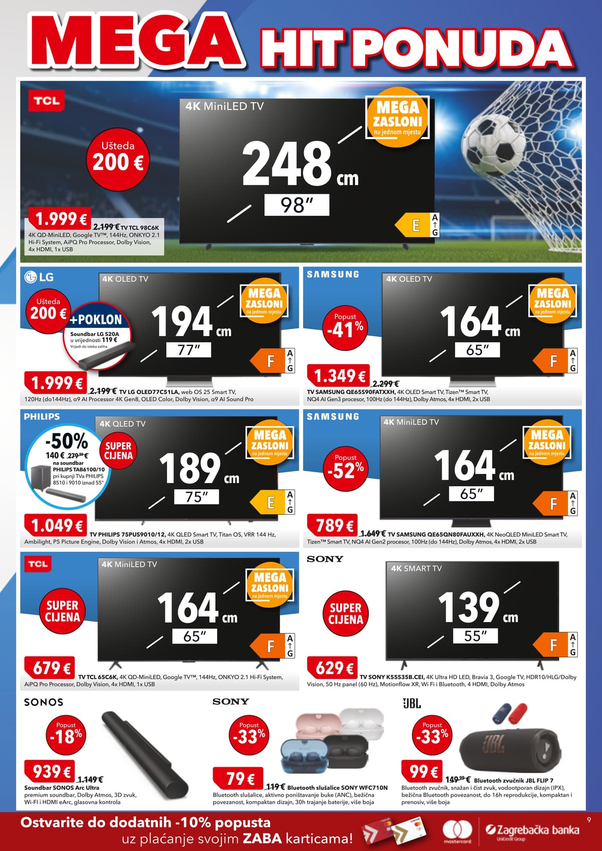 Stranica 9. Harvey Norman kataloga - Mega Hit Ponuda