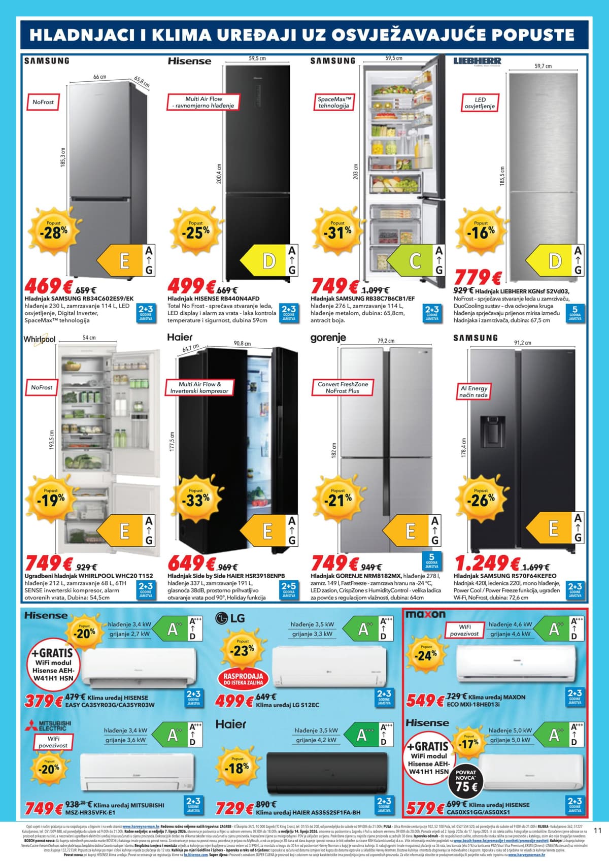 Stranica 11. Harvey Norman kataloga - Vatrene Uštede od 03.06.2026.