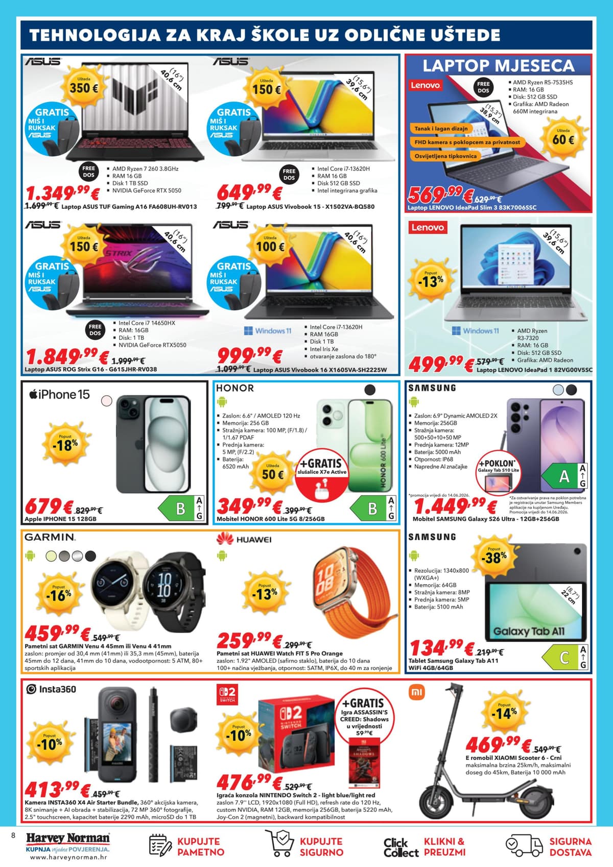 Stranica 8. Harvey Norman kataloga - Vatrene Uštede