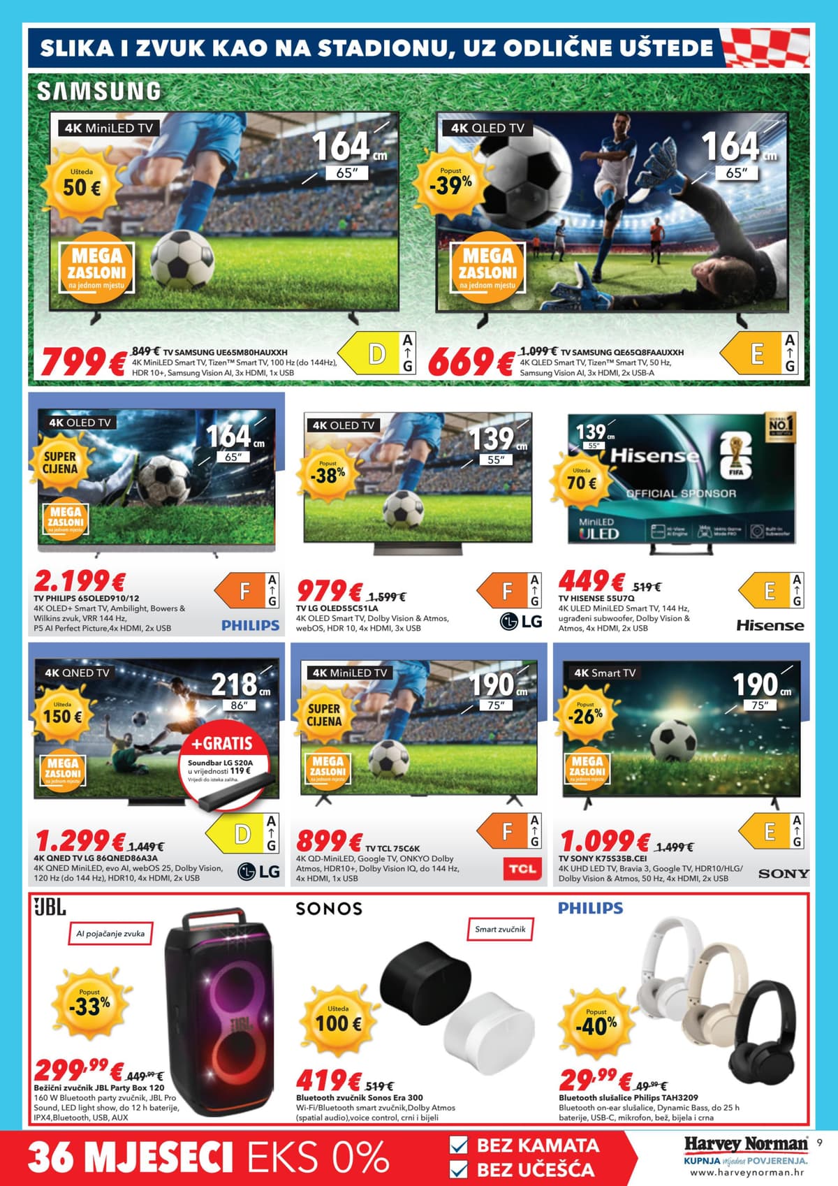 Stranica 9. Harvey Norman kataloga - Vatrene Uštede od 03.06.2026.