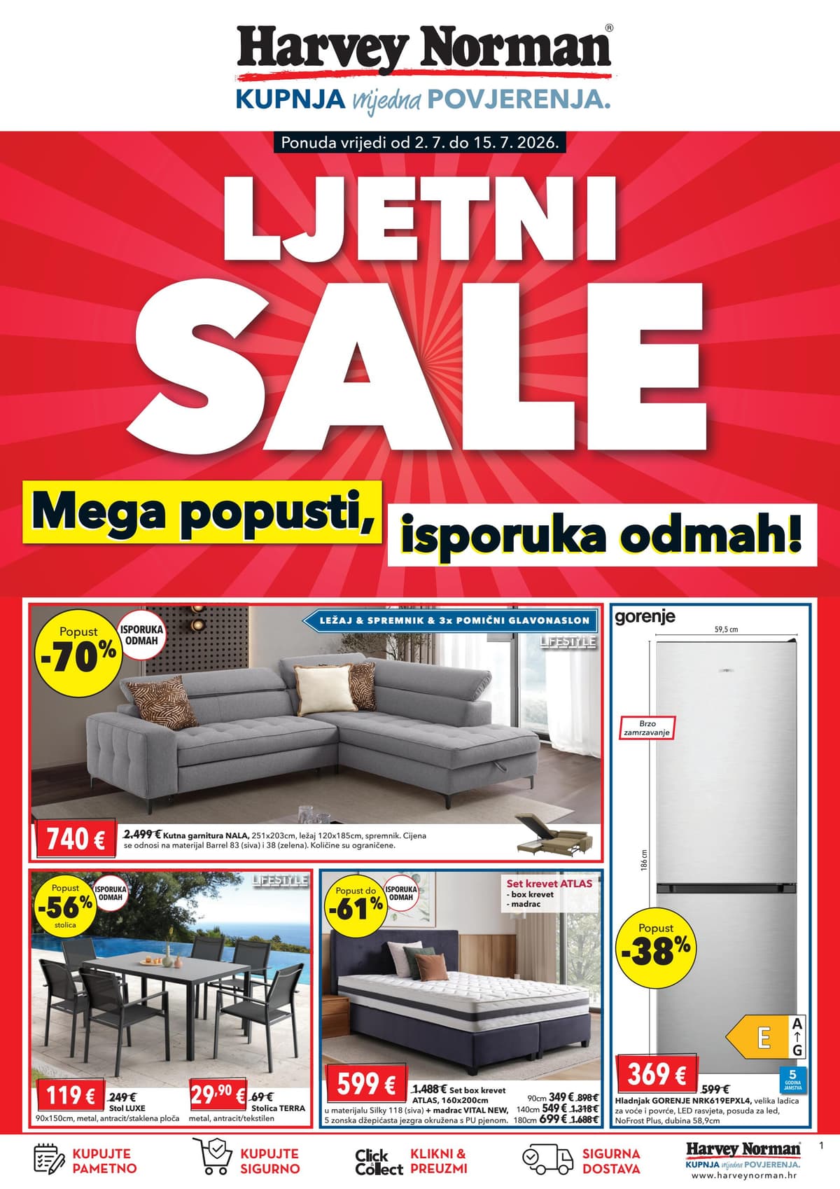 Stranica 1. Harvey Norman kataloga - Ljetni SALE