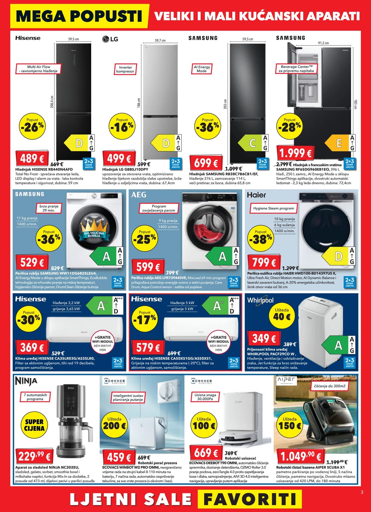 Stranica 3. Harvey Norman kataloga - Ljetni Sale Favoriti