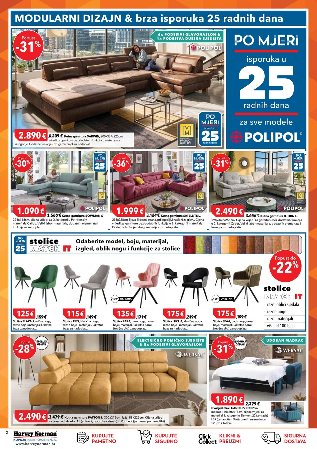 Stranica 2. Harvey Norman kataloga - Zadnja ljetna akcija od 17.08.2026.
