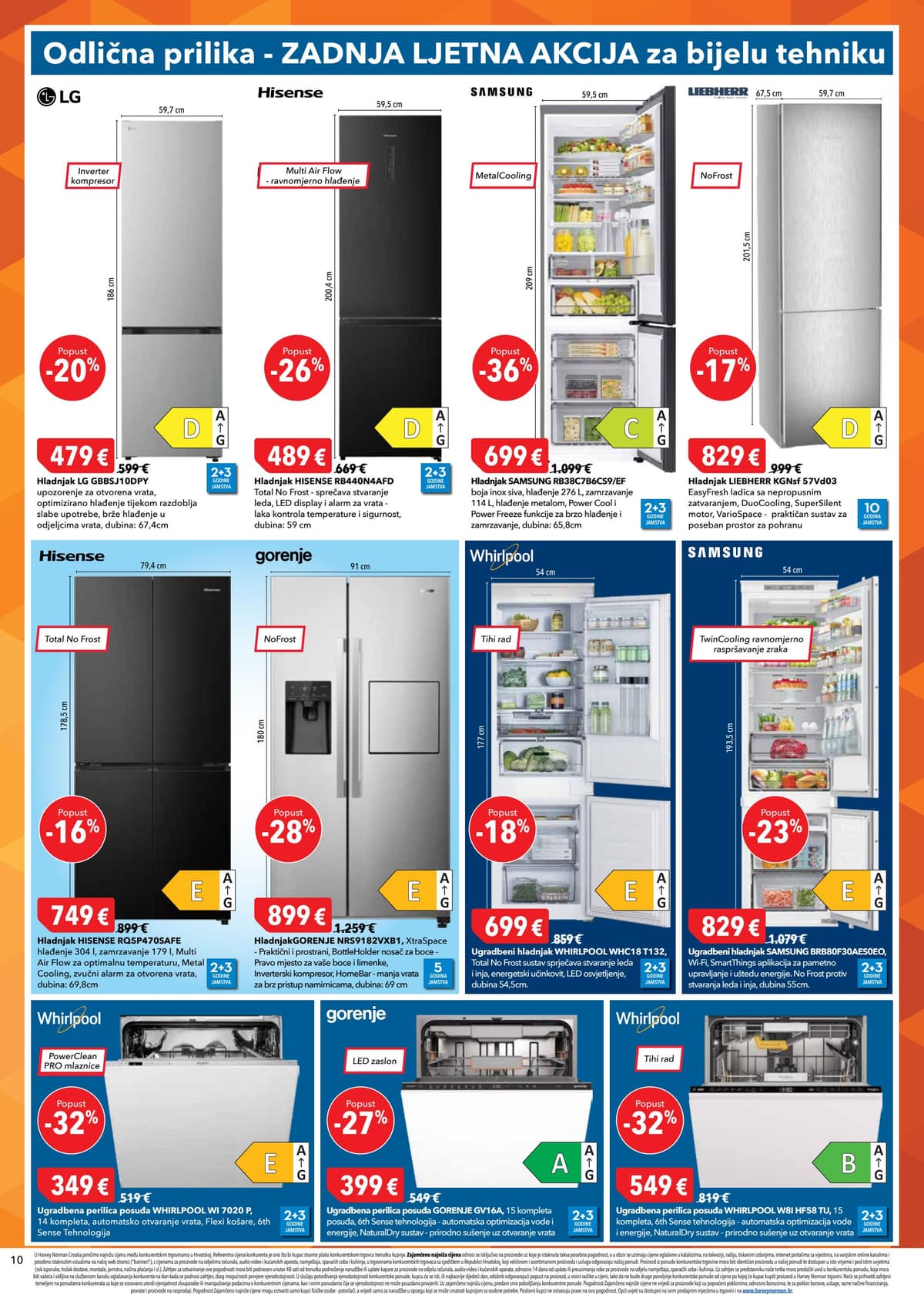 Stranica 10. Harvey Norman kataloga - Zadnja ljetna akcija od 17.08.2026.