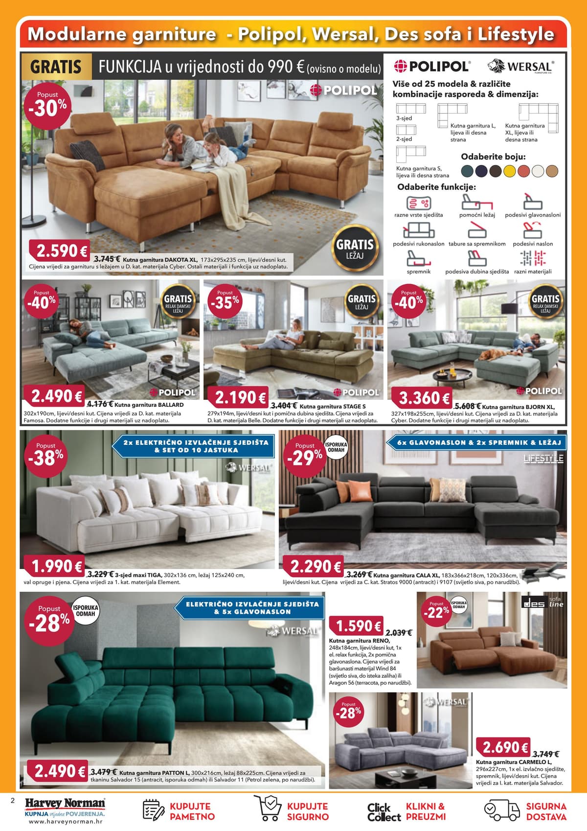 Stranica 2. Harvey Norman kataloga - Velike uštede ususret jeseni od 08.09.2026.