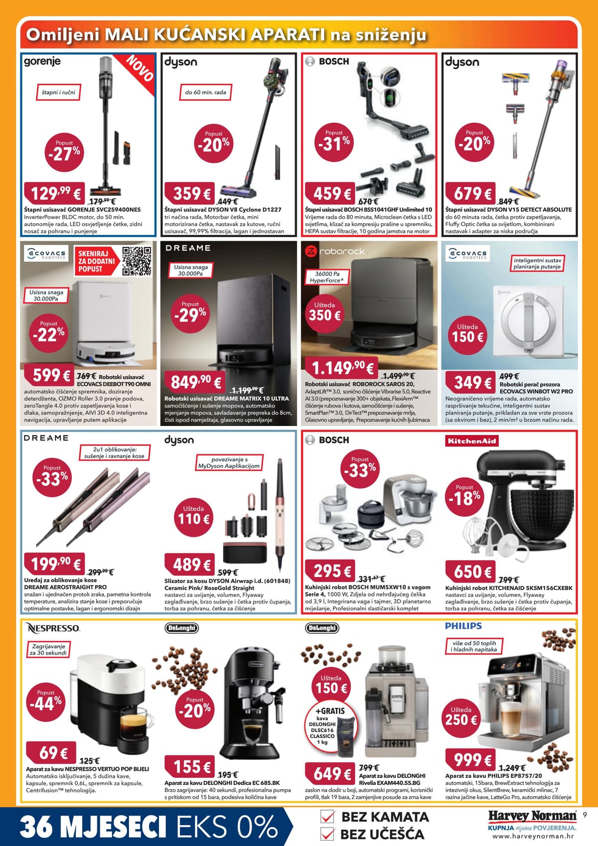 Stranica 9. Harvey Norman kataloga - Velike uštede ususret jeseni