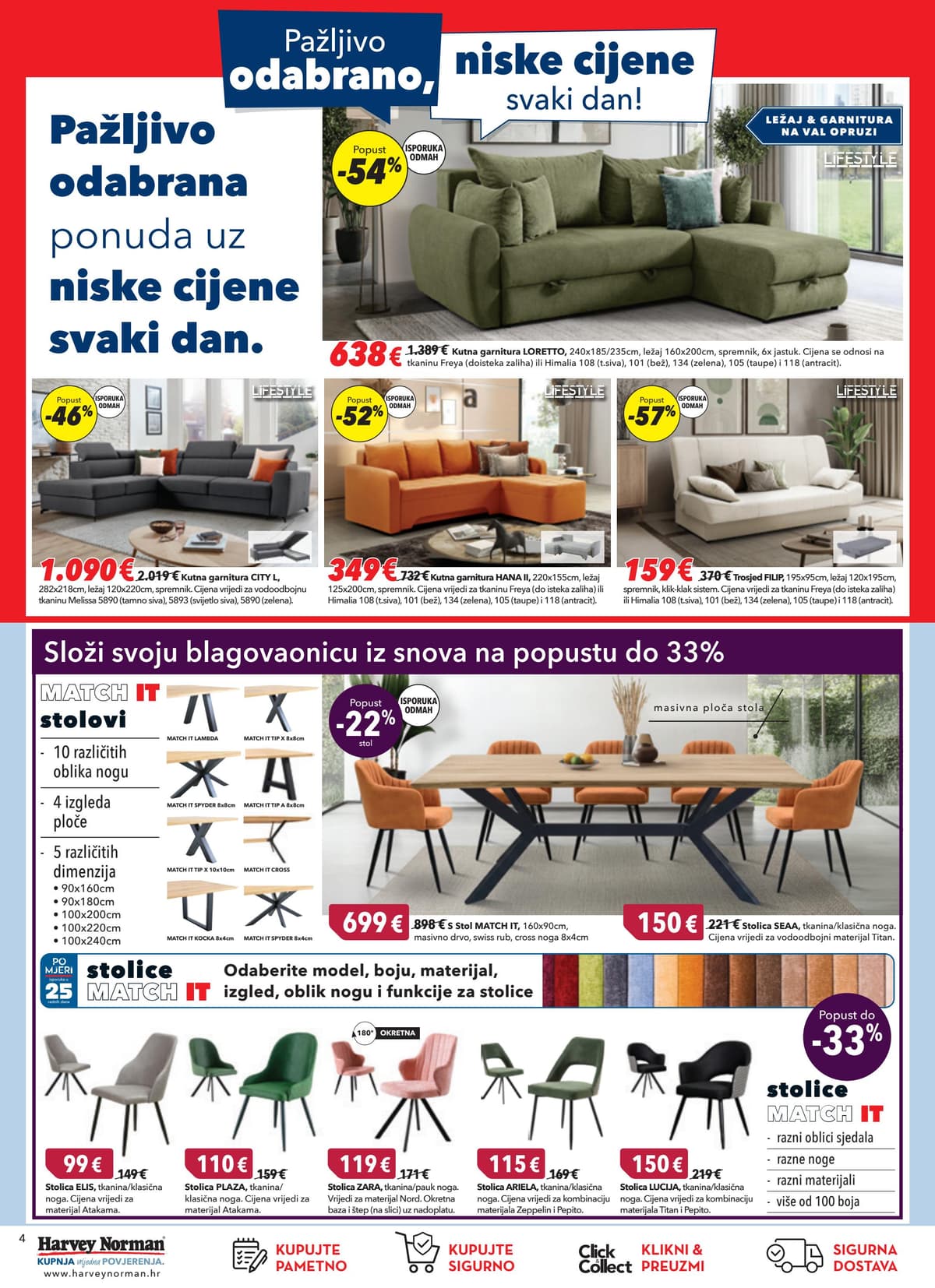 Stranica 4. Harvey Norman kataloga - Priuštite si nešto novo od 20.09.2026.